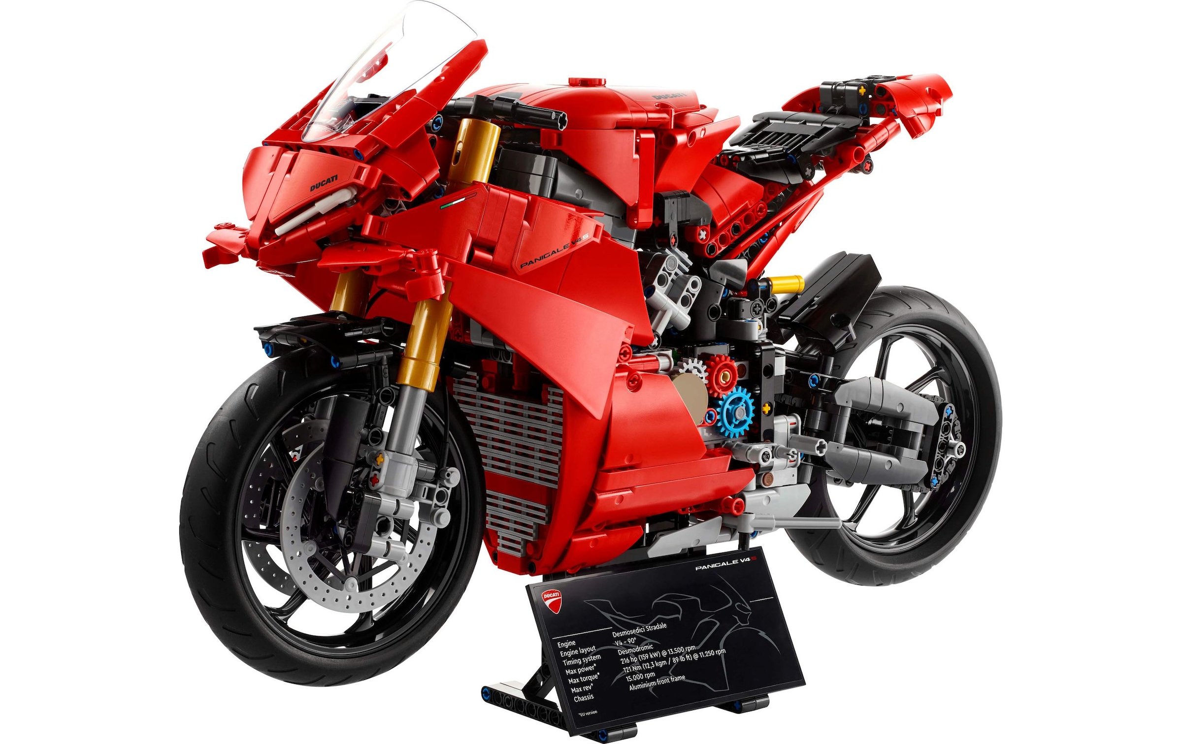 LEGO® Spielbausteine »Technic Ducati Panigale V4 S Motorrad 42202«, (1603 St.)
