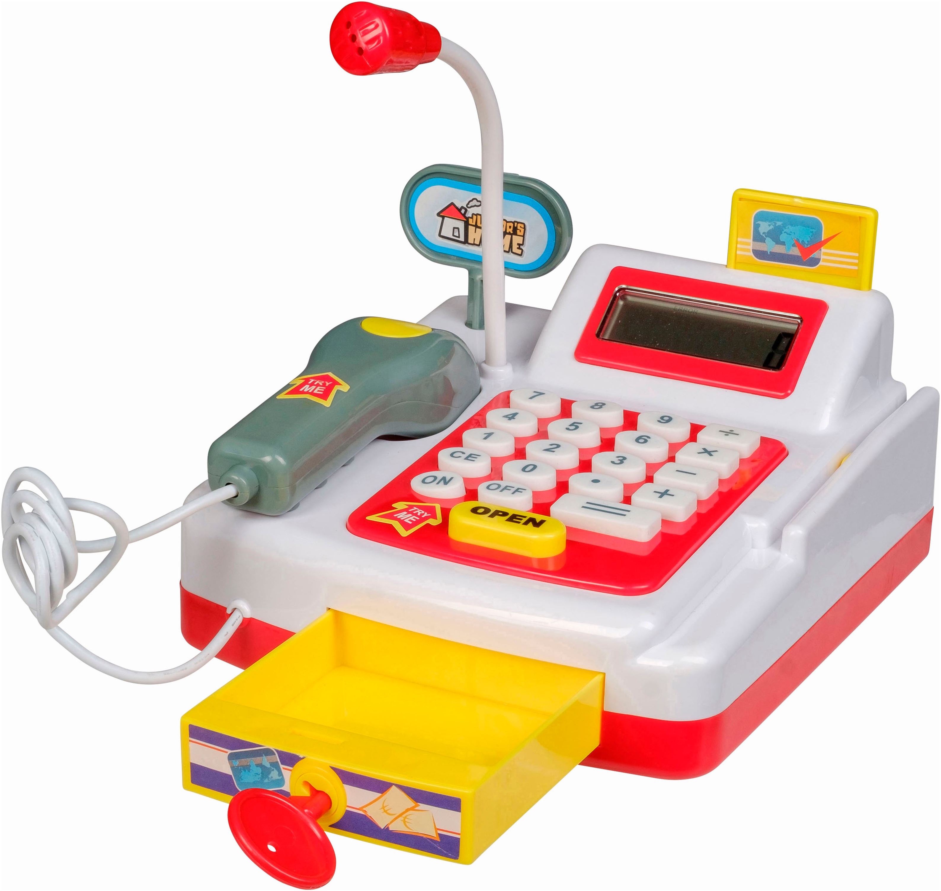 Happy People Spielkasse mit Rechnerfunktion und LCD Bildschirm