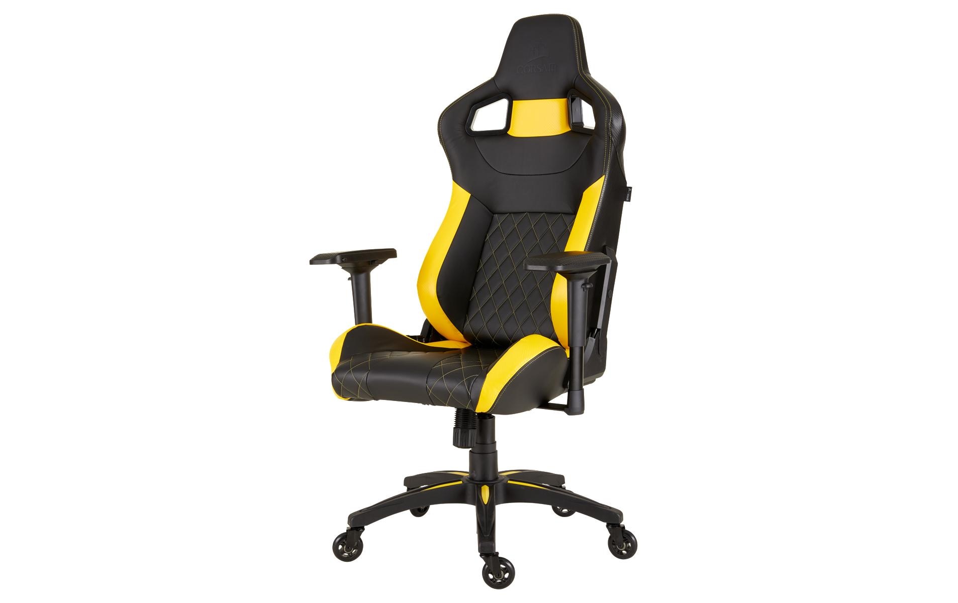 Corsair Gaming Chair »T1 RACE 2018 Schwarz Gelb«