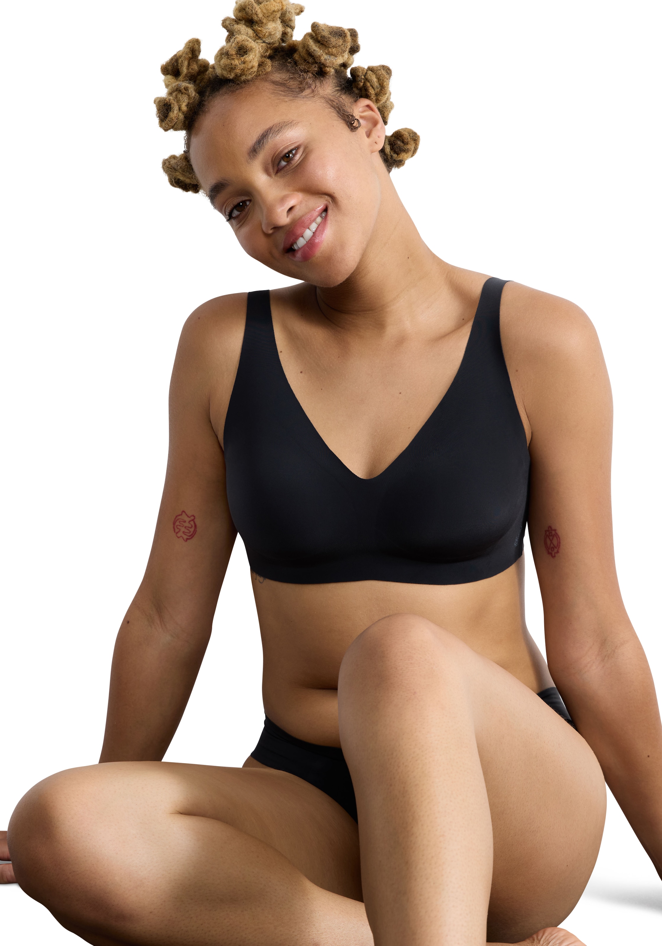 sloggi Bügelloser BH »NEU: ZERO Feel 2.0 Soft bra«, nahtlos und unsichtbar