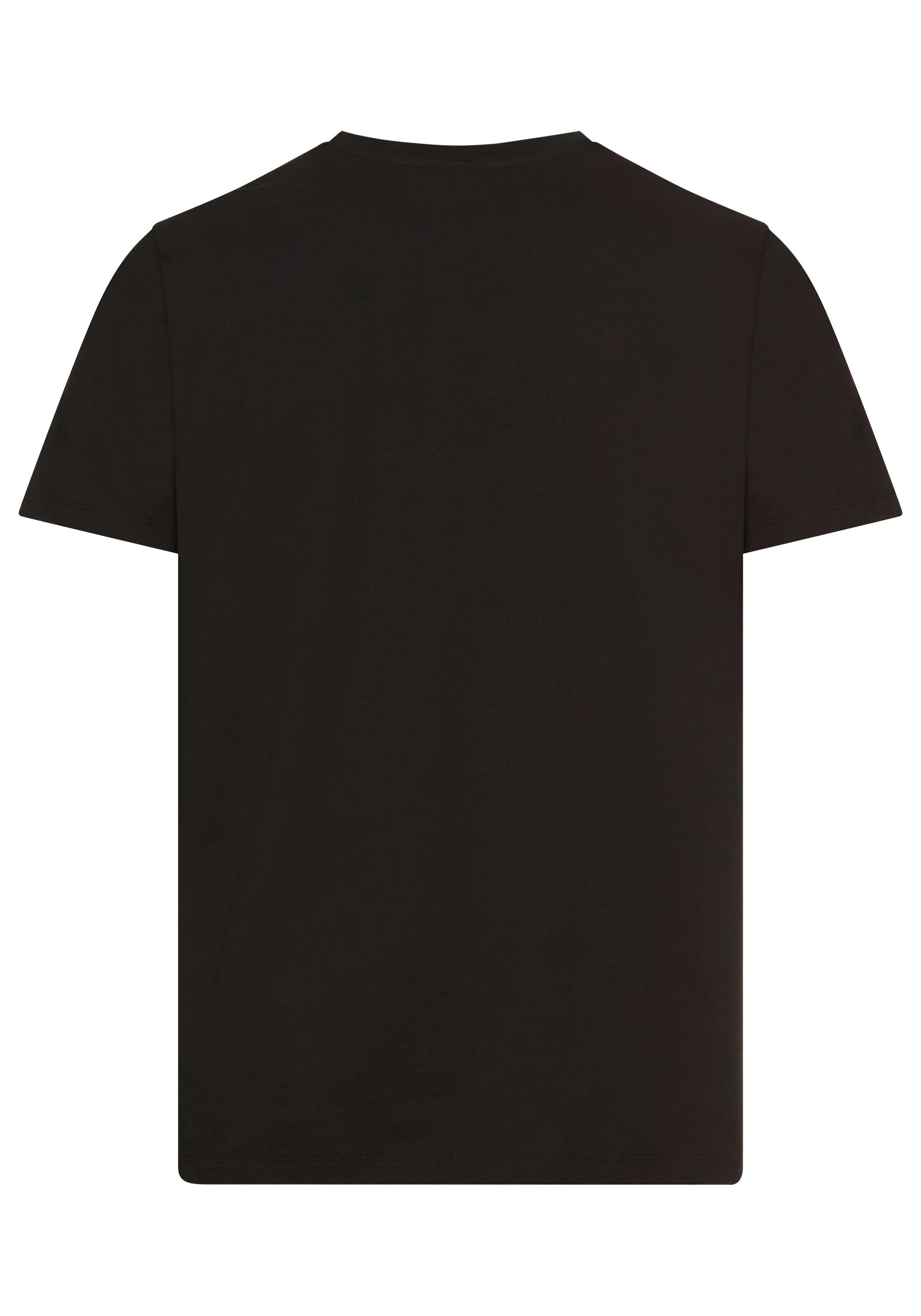 BOSS T-Shirt, Rundhals, Jersey, kleines Logo, regular fit