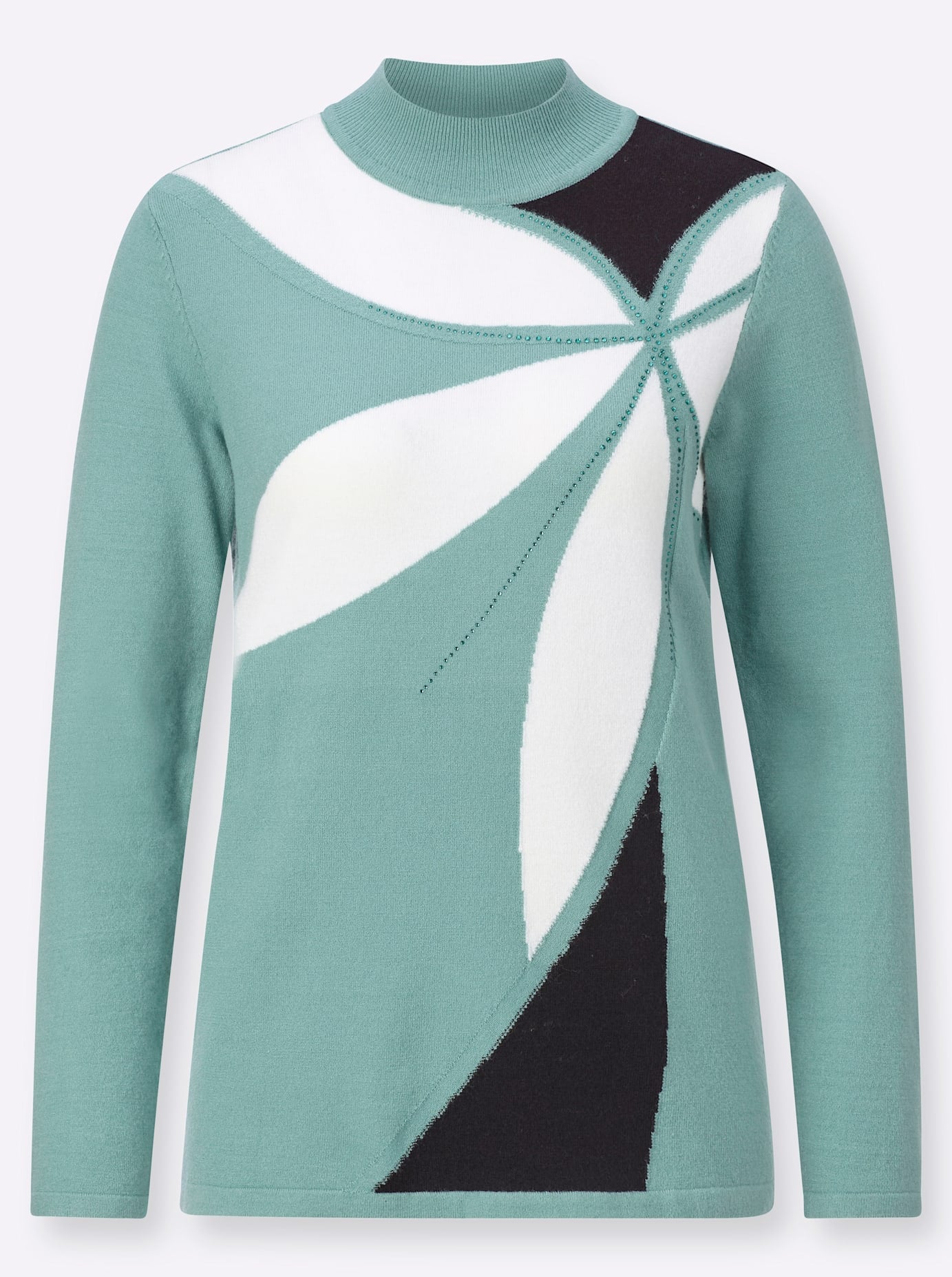 Classic Strickpullover »Stehkragen-Pullover«