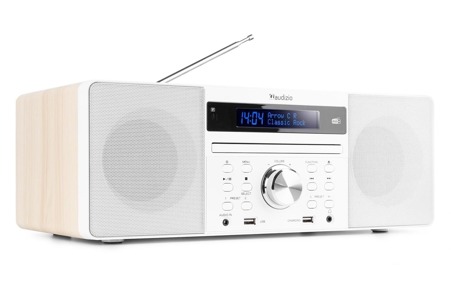 CD-Radiorecorder »Audizio Prato«, (FM-Tuner-Digitalradio (DAB+) 60 W)