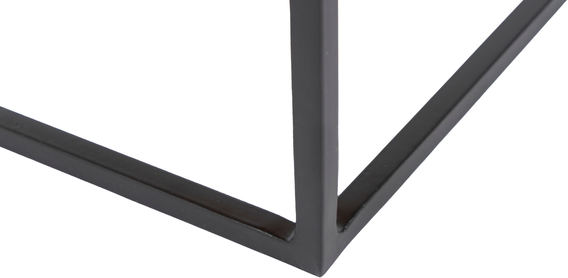 Kayoom Beistelltisch »Famosa, Metall-Beistelltisch in quadratischer Form«, (1 St.), Bunter Tisch, Schalenmasse: 11 x 11 x 2 / 15,8 x 11 x 2 cm