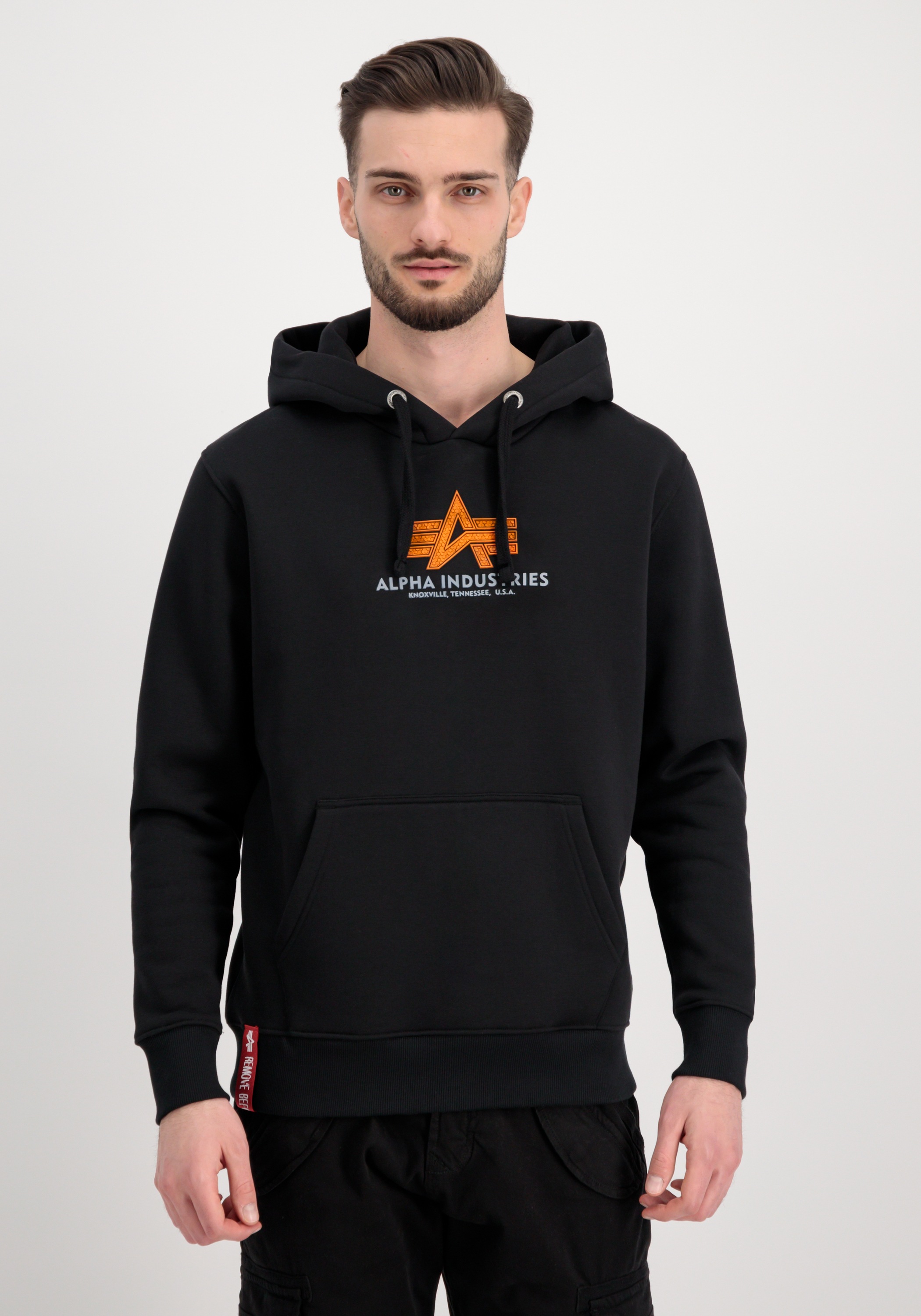 Alpha Industries Hoodie »Alpha Industries Men - Hoodies Basic Hoodie BL Rubber«