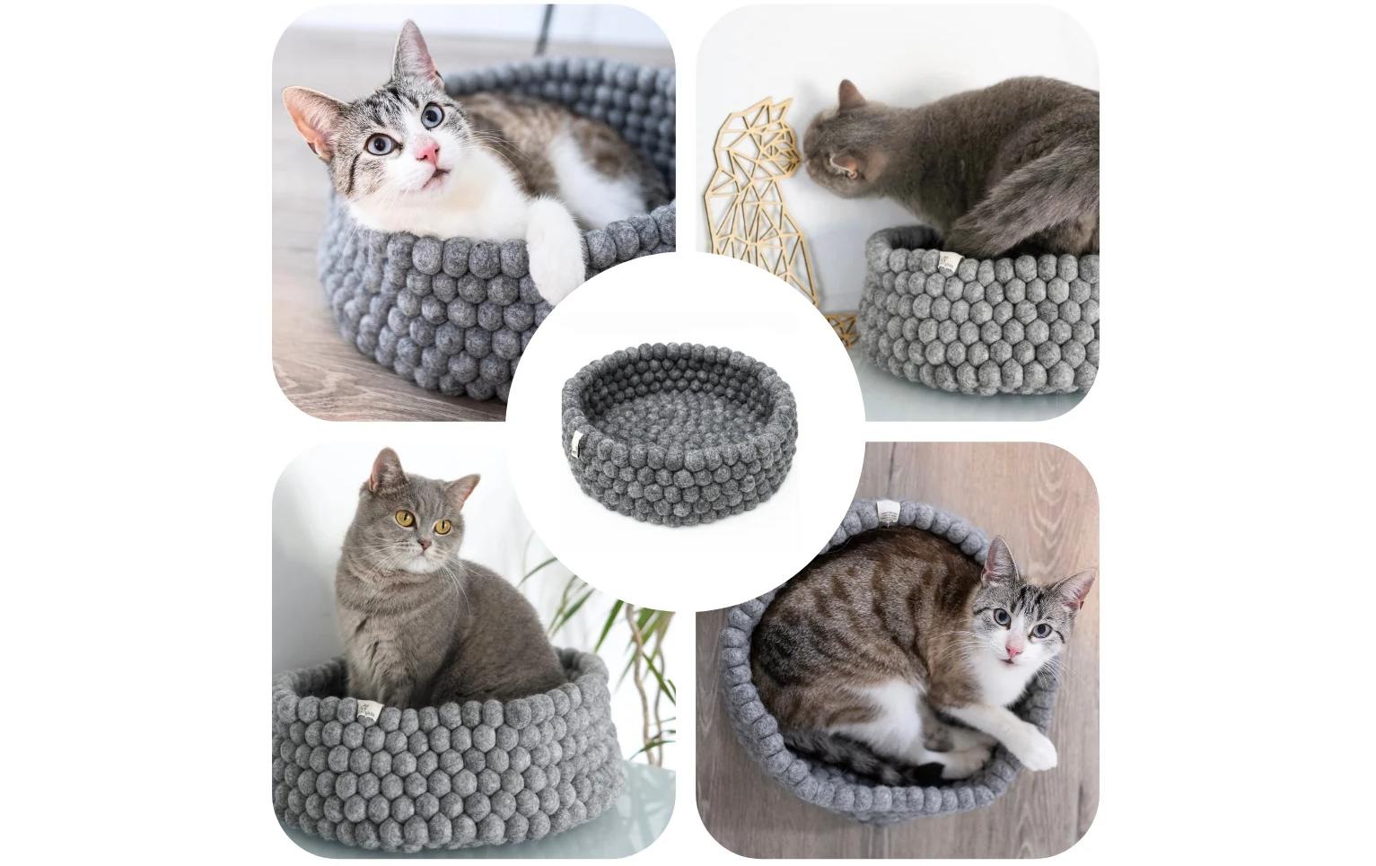 Tierbett »Catlabs Bubbles Ø 38 cm«