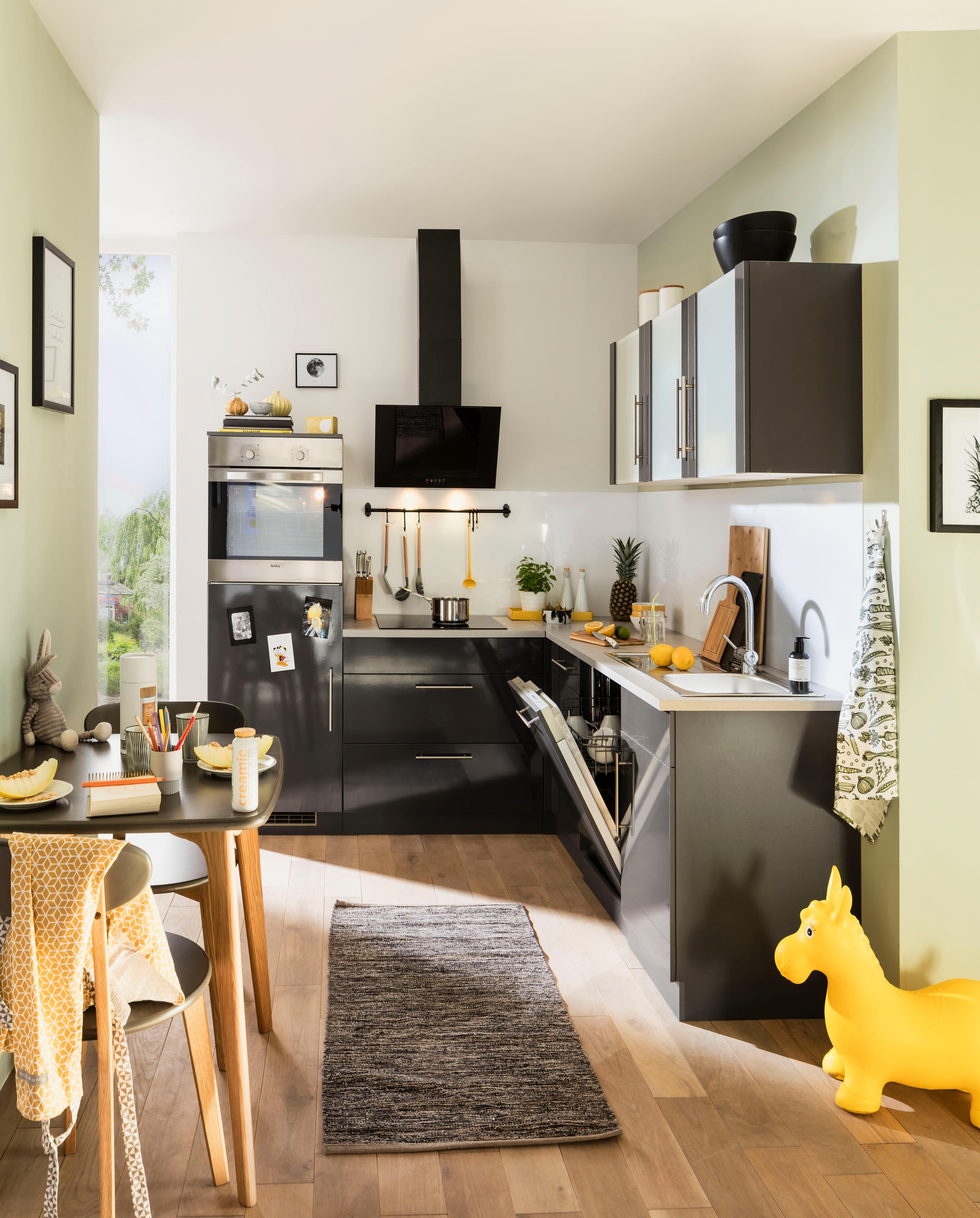 ❤ wiho Küchen kaufen Winkelküche 210 Stellbreite Shop cm im E-Geräte, Jelmoli-Online ohne »Cali«, 220 x