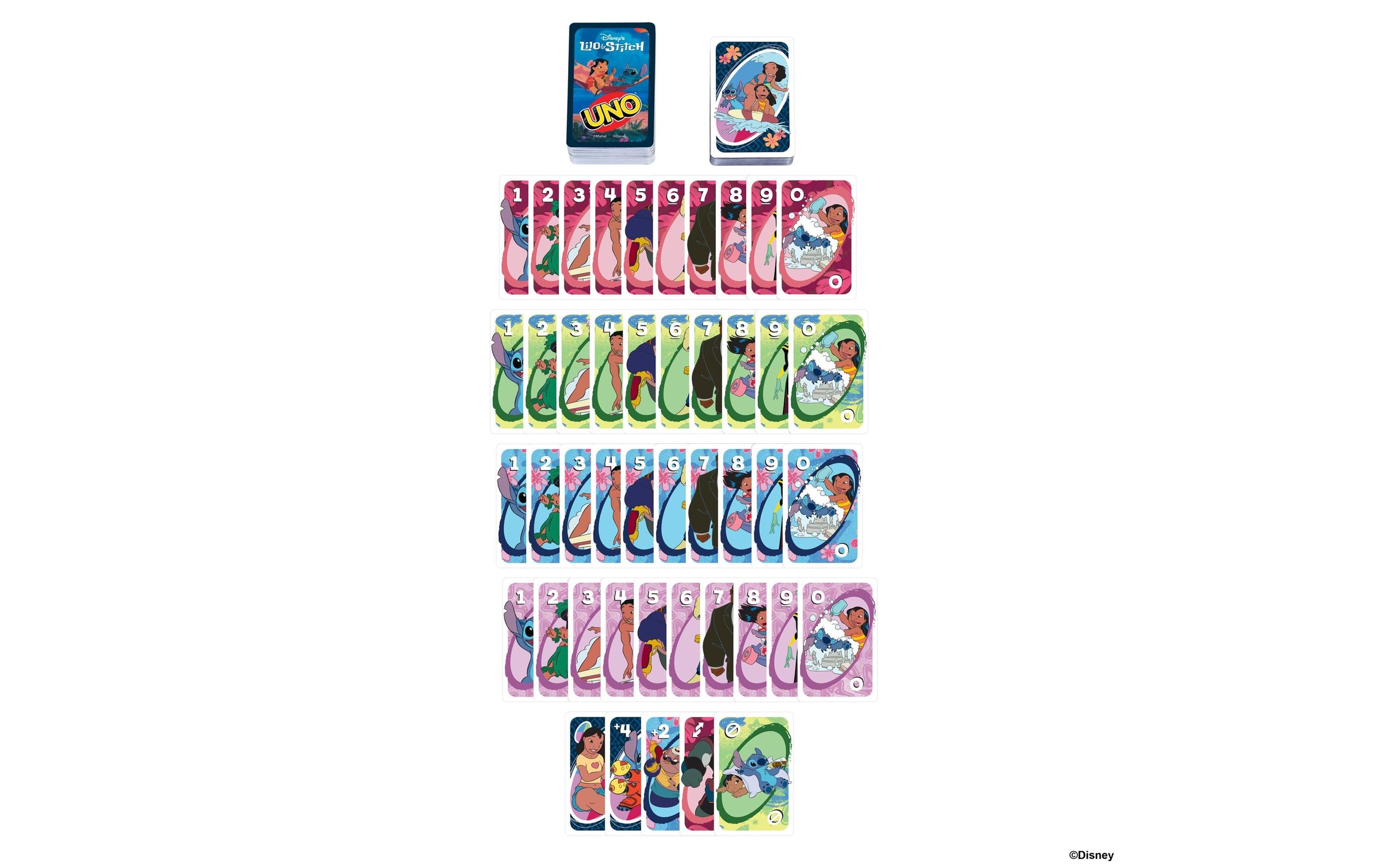 Mattel games Spiel »UNO Lilo und Stitch«