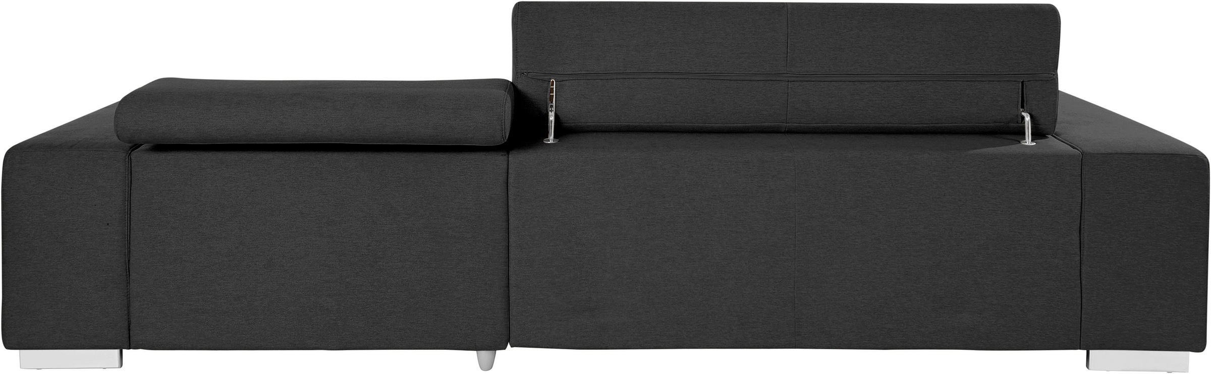 COTTA Ecksofa »Orion L-Form«, mit Kopfteilverstellung & 3 Nierenkissen