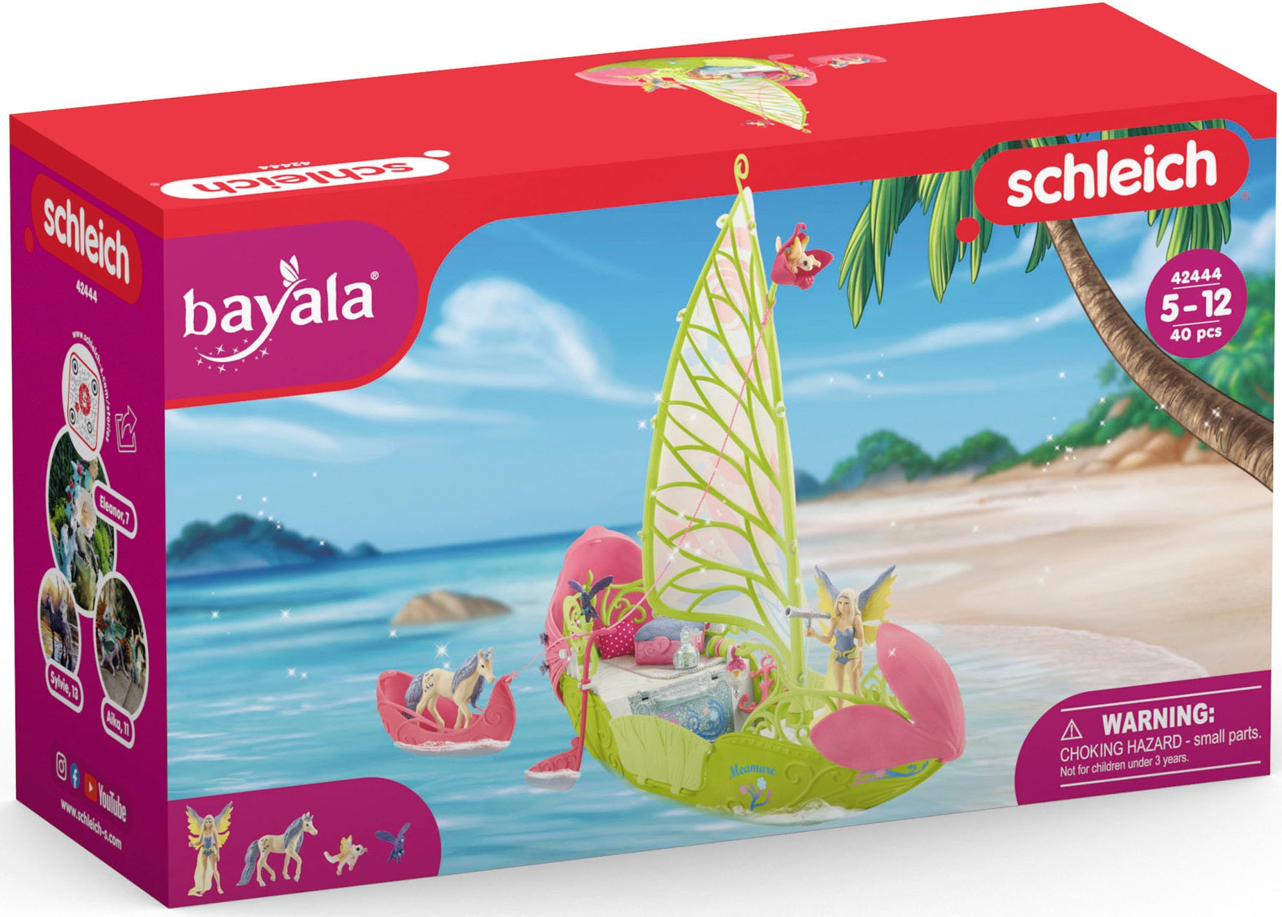 Schleich® Spielwelt »BAYALA®, Seras magisches Blütenboot (42444)«