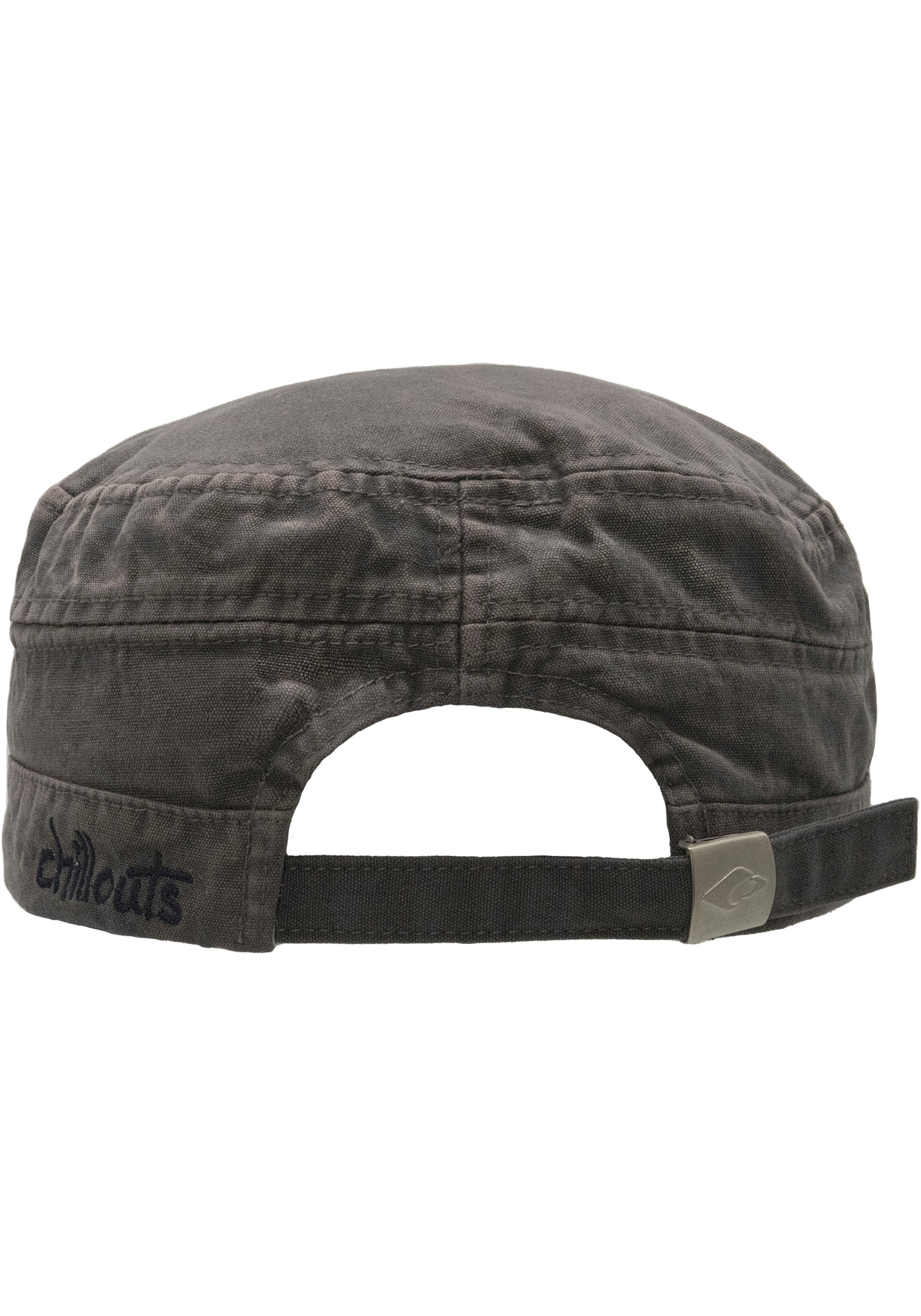 chillouts Army Cap »El Paso Hat«, aus reiner Baumwolle, atmungsaktiv, One Size