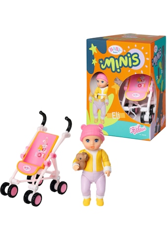 Minipuppe »Baby born® Minis Spielset Buggy«