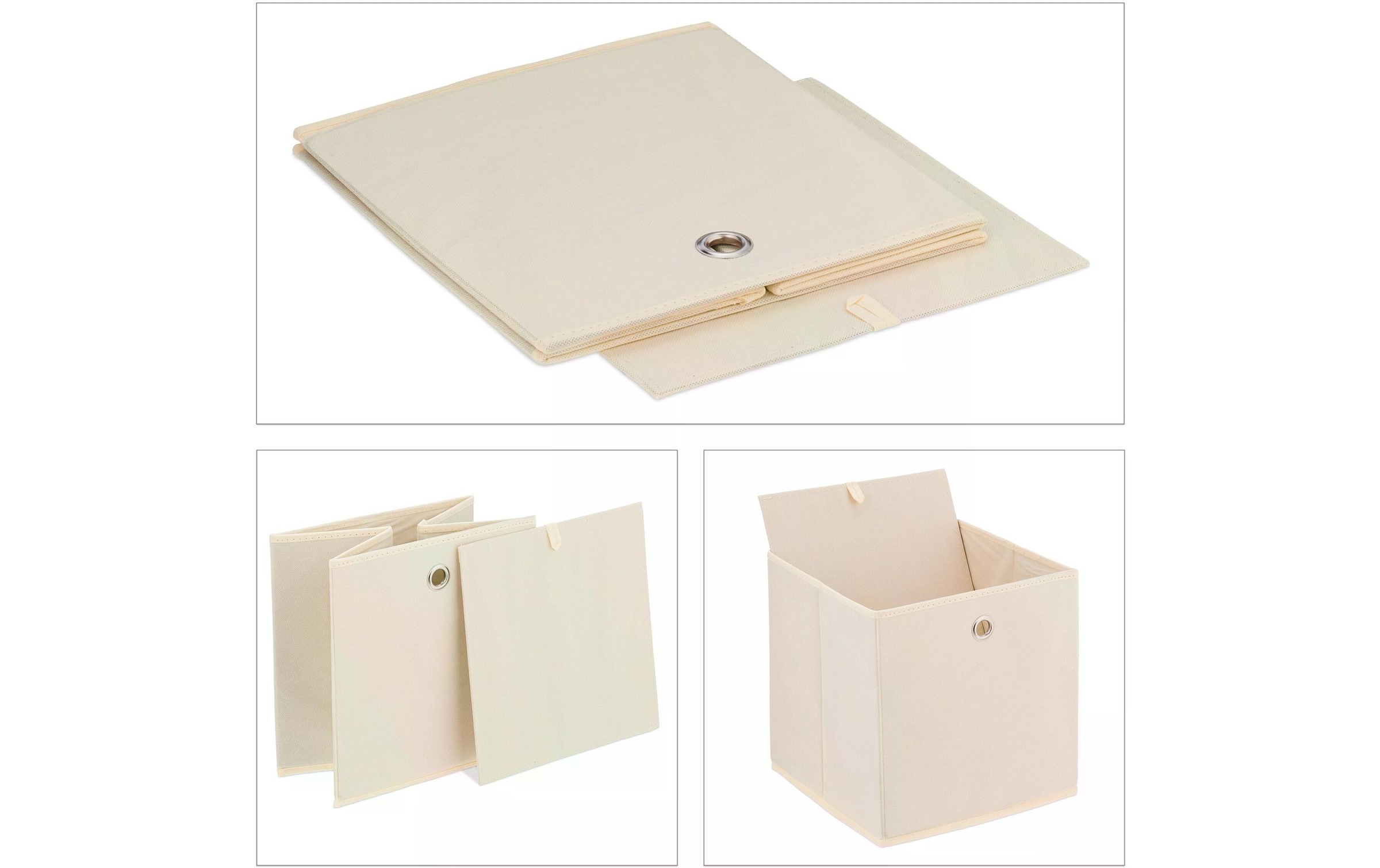 relaxdays Aufbewahrungsbox »4er Set«