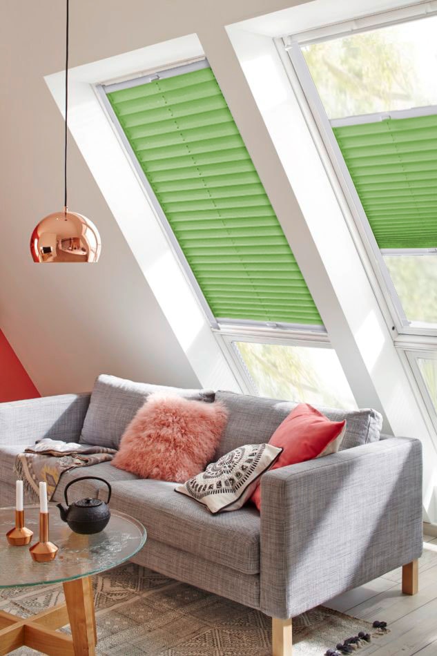 ❤ sunlines Dachfensterplissee »Classic Style Crepe«, Lichtschutz, verspannt,  mit Führungsschienen ordern im Jelmoli-Online Shop | Plissees