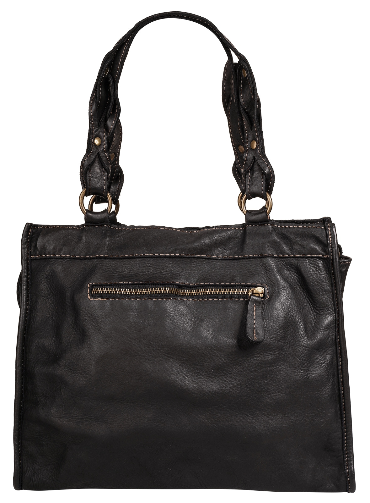 Samantha Look Shopper, echt Leder, Made in Italy