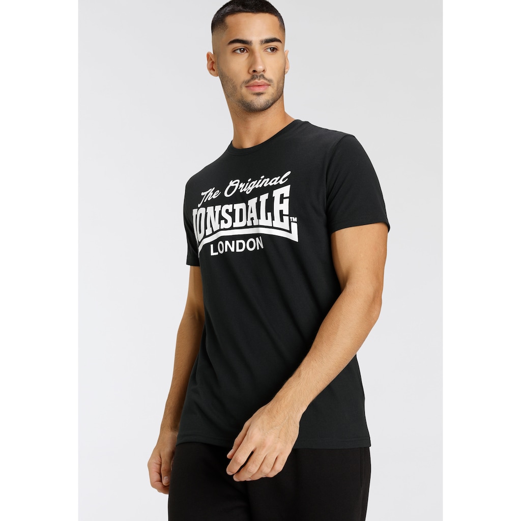 Lonsdale T-Shirt, (Packung, 2 tlg., 2er-Pack)