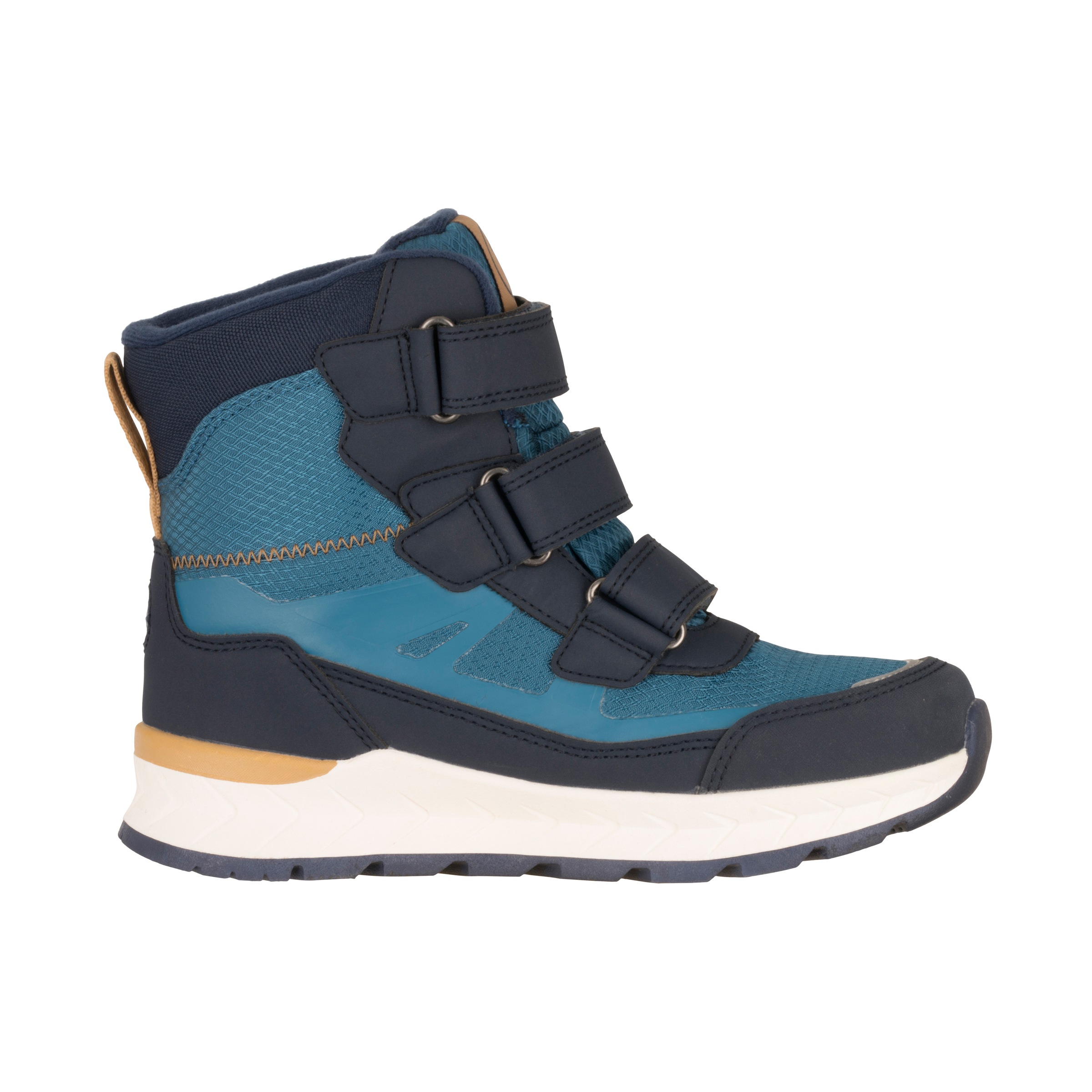 TROLLKIDS Winterstiefel »KIDS RAULAND WINTER BOOTS«, wasserdicht, Klettverschluss, reflektierende Details