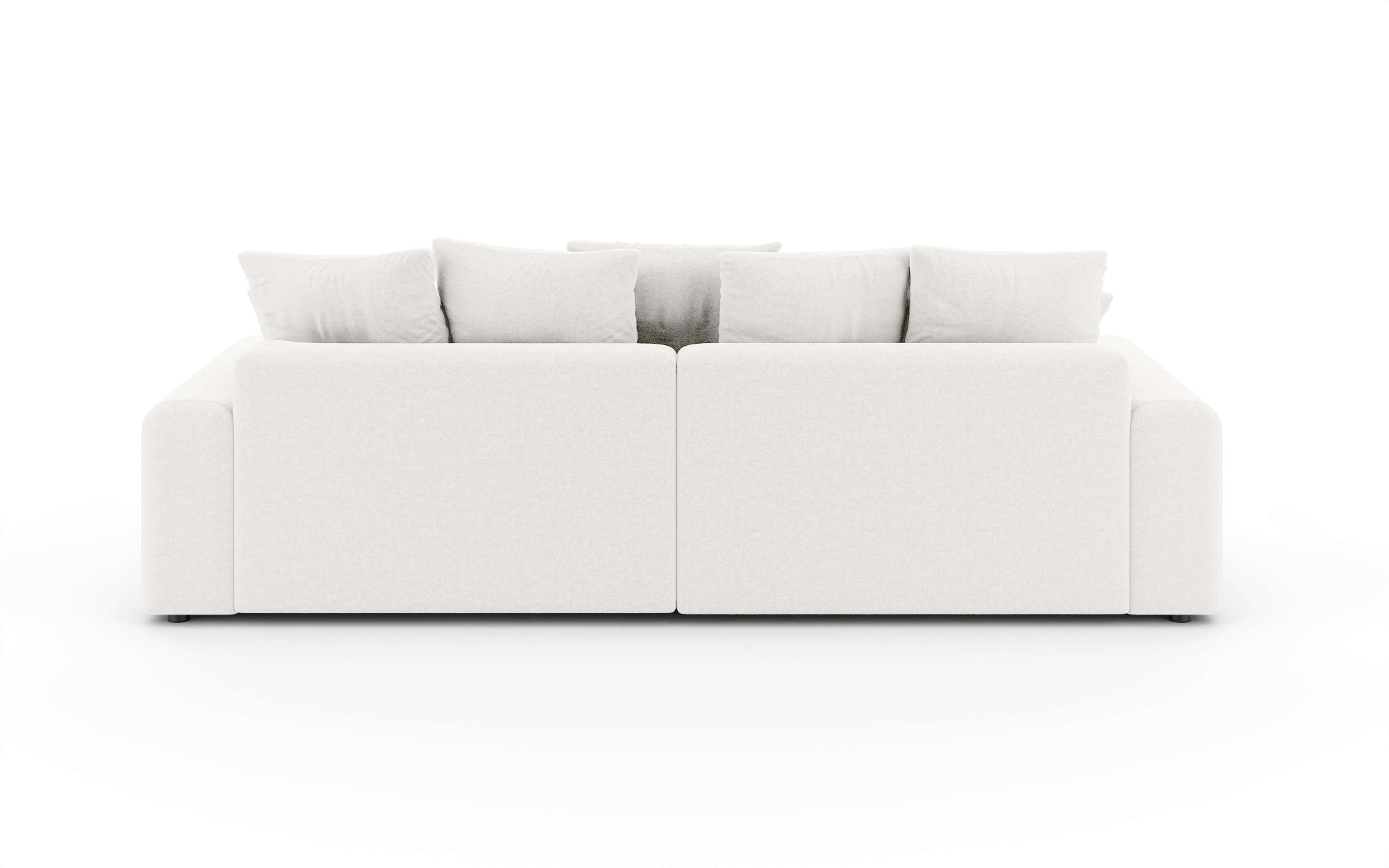 Home affaire Ecksofa »LAKESIDE klein mit Bettfunktion und Bettkasten, B/T/H 235/142/84 cm«, L-Form, Recamiere beidseitig montierbar, mit Wellenunterfederung