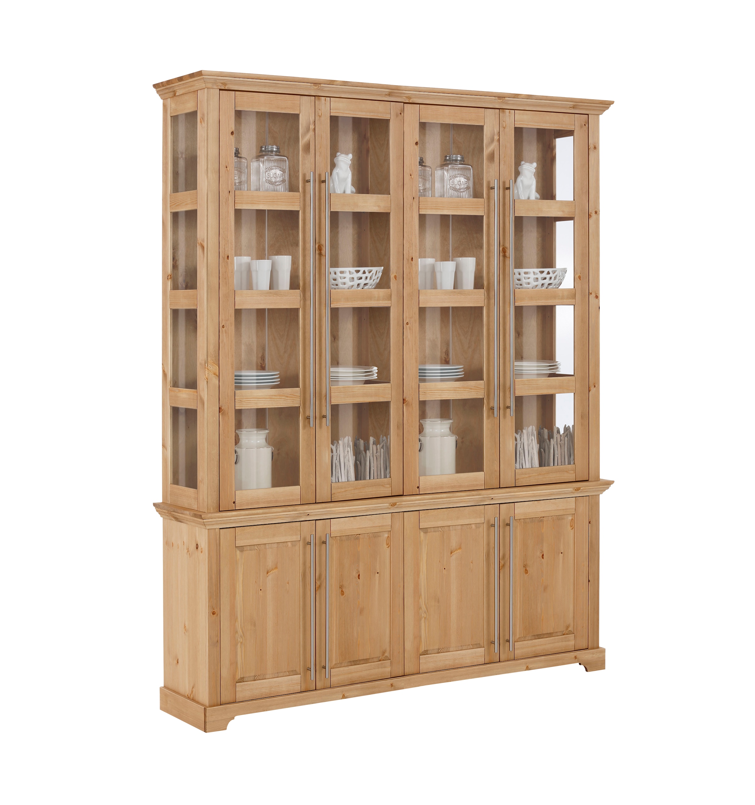 Home affaire Kommode »Meliss«, aus massiver Kiefer, FSC® zertifiziert, 4-türig, Breite 171 cm