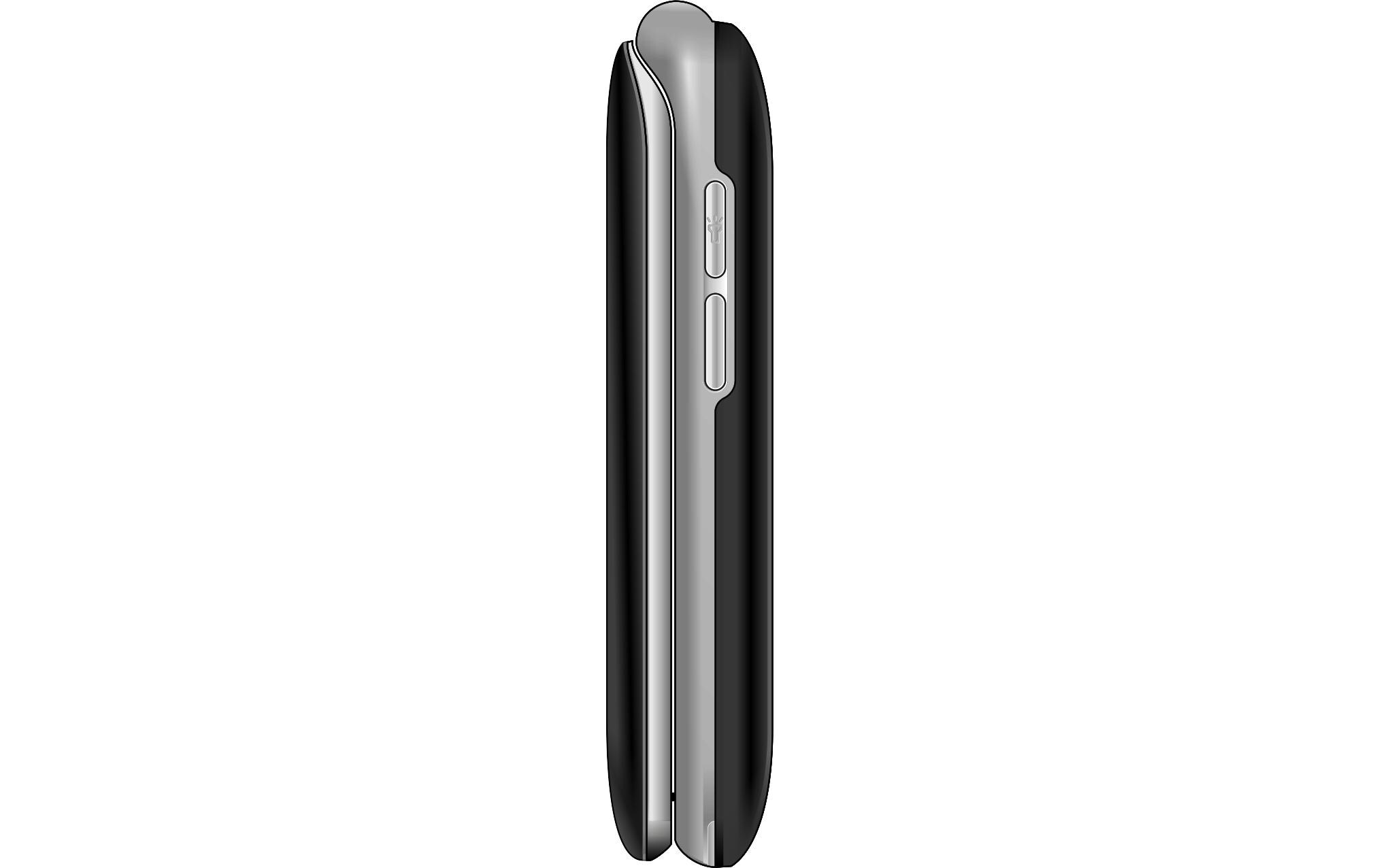 Beafon Seniorenhandy »SL720i 4G black-silver rubber«, Schwarz, 7,08 cm/2,8 Zoll