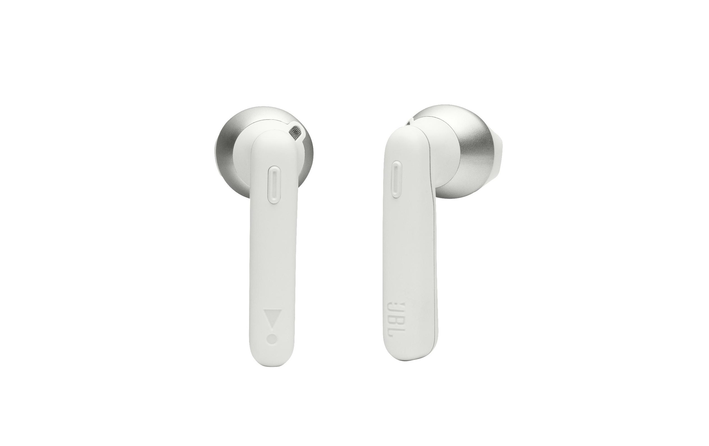 JBL wireless In-Ear-Kopfhörer »TUNE 220TWS Weiss«, True Wireless