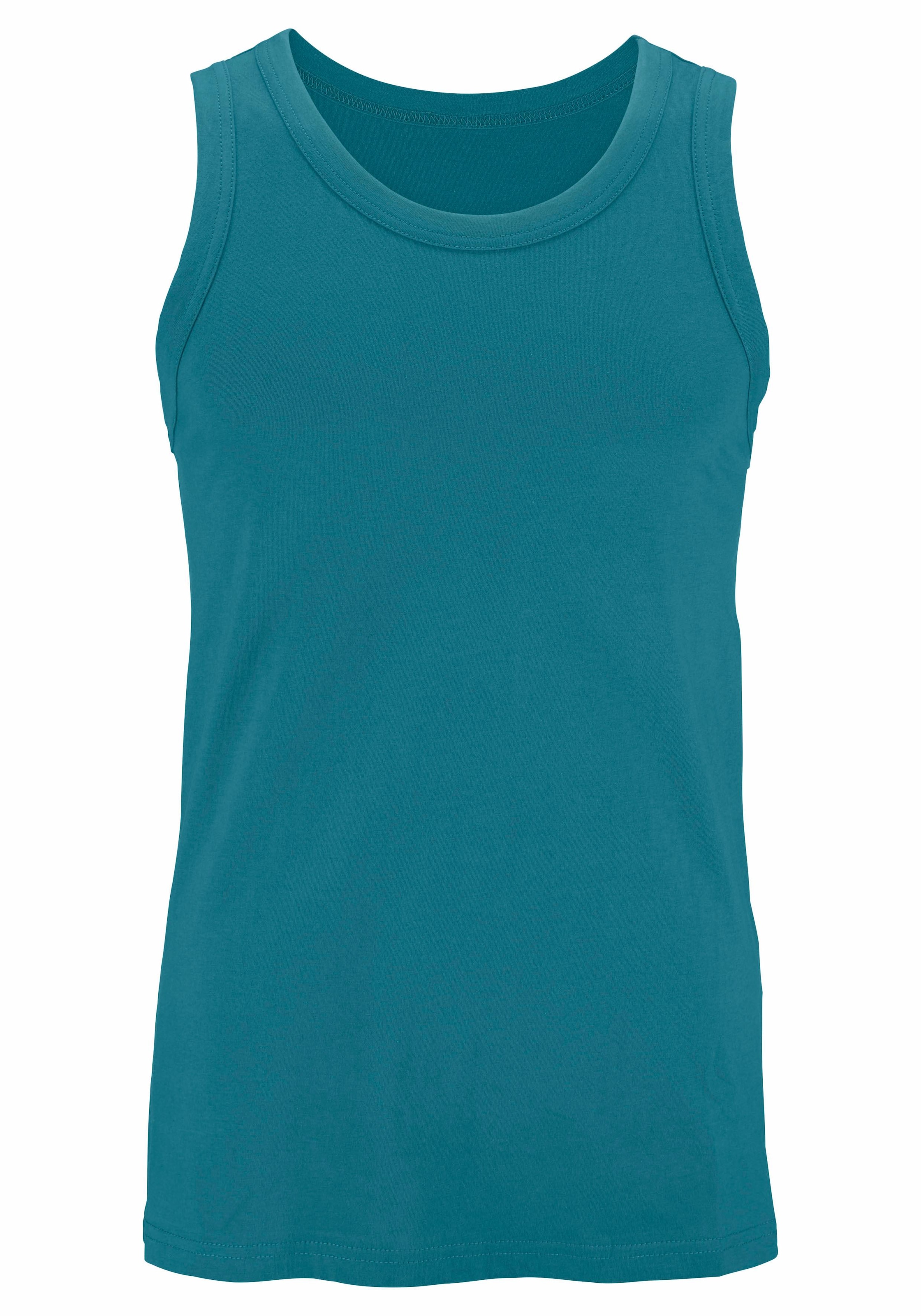 H.I.S Tanktop, (Packung, 3 tlg.), aus Baumwolle