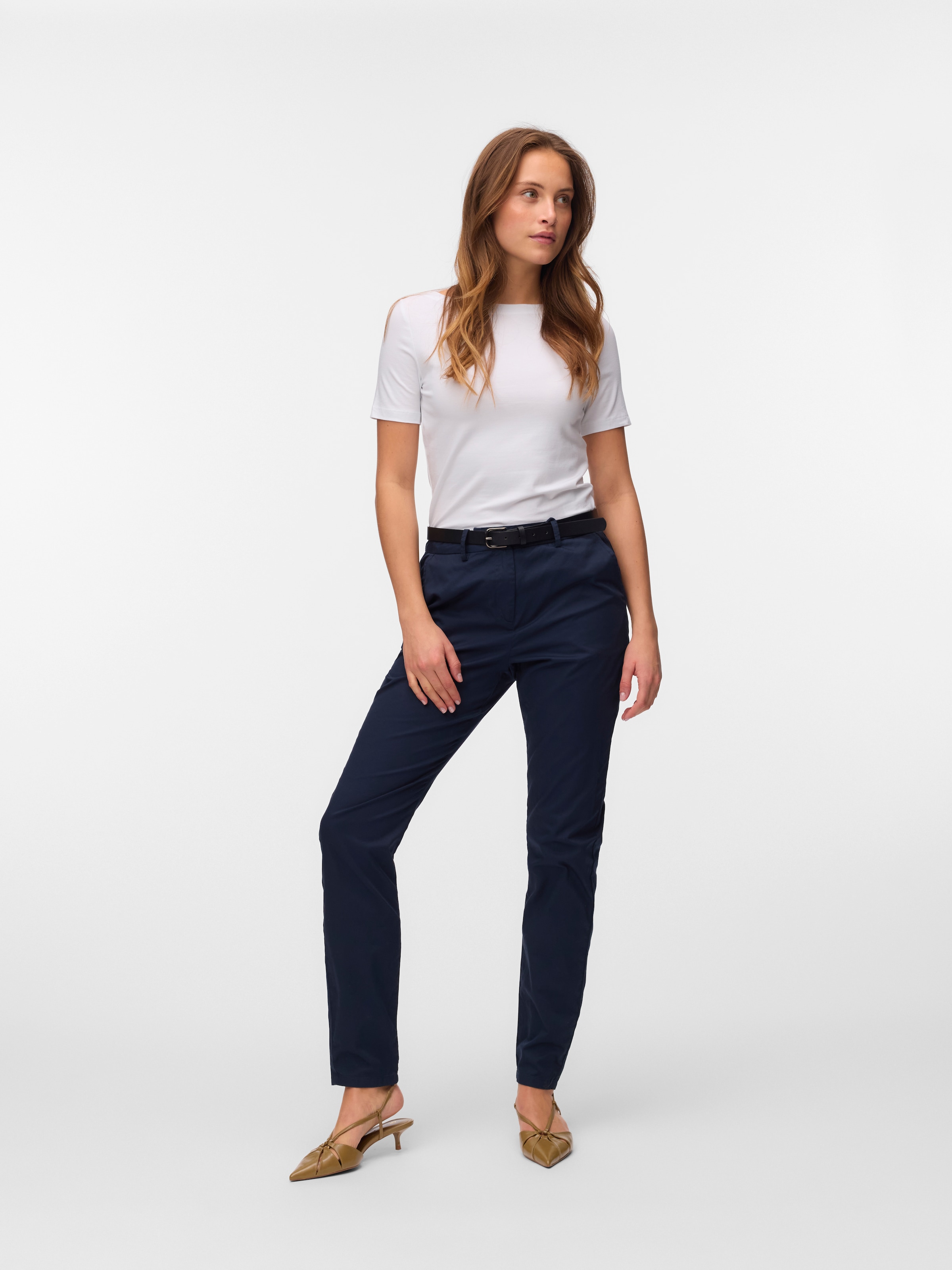 Vero Moda Chinohose »VMFEDERICA MW CHINO PANTS«