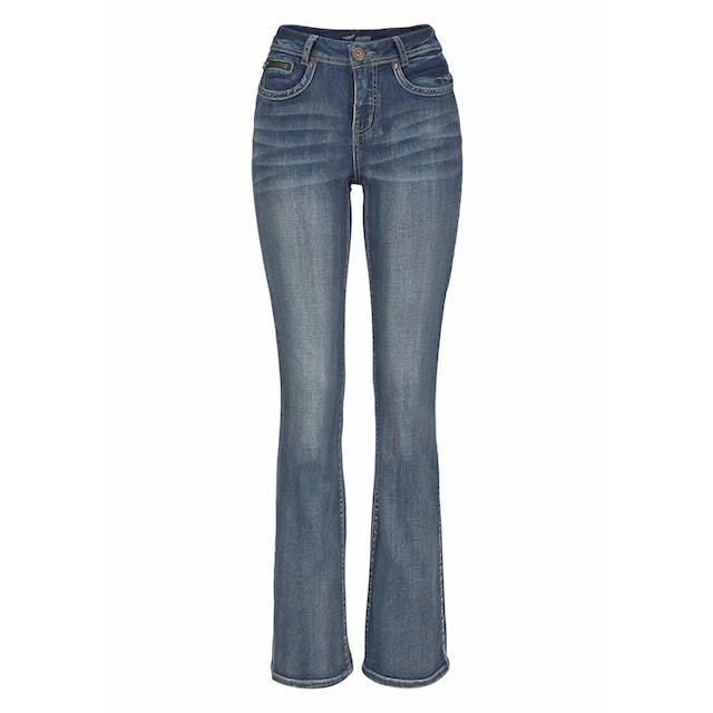 Arizona Bootcut-Jeans »mit Zippertasche«, High Waist online kaufen bei  Jelmoli-Versand Schweiz