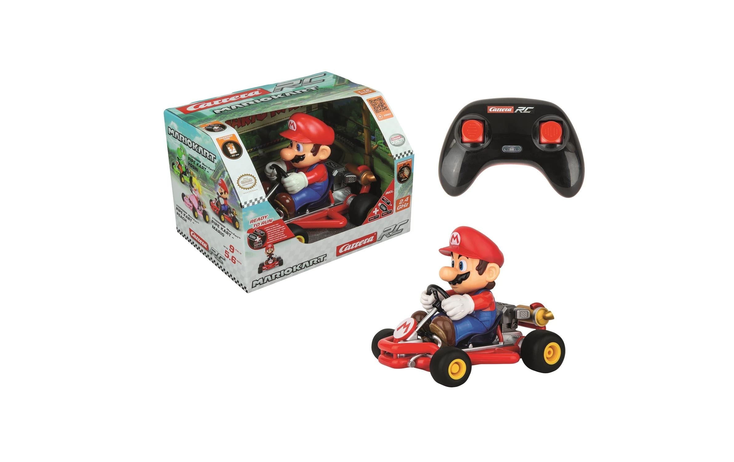 Rennbahn-Auto »Carrera Mario Kart Pipe 2,4 GHz«