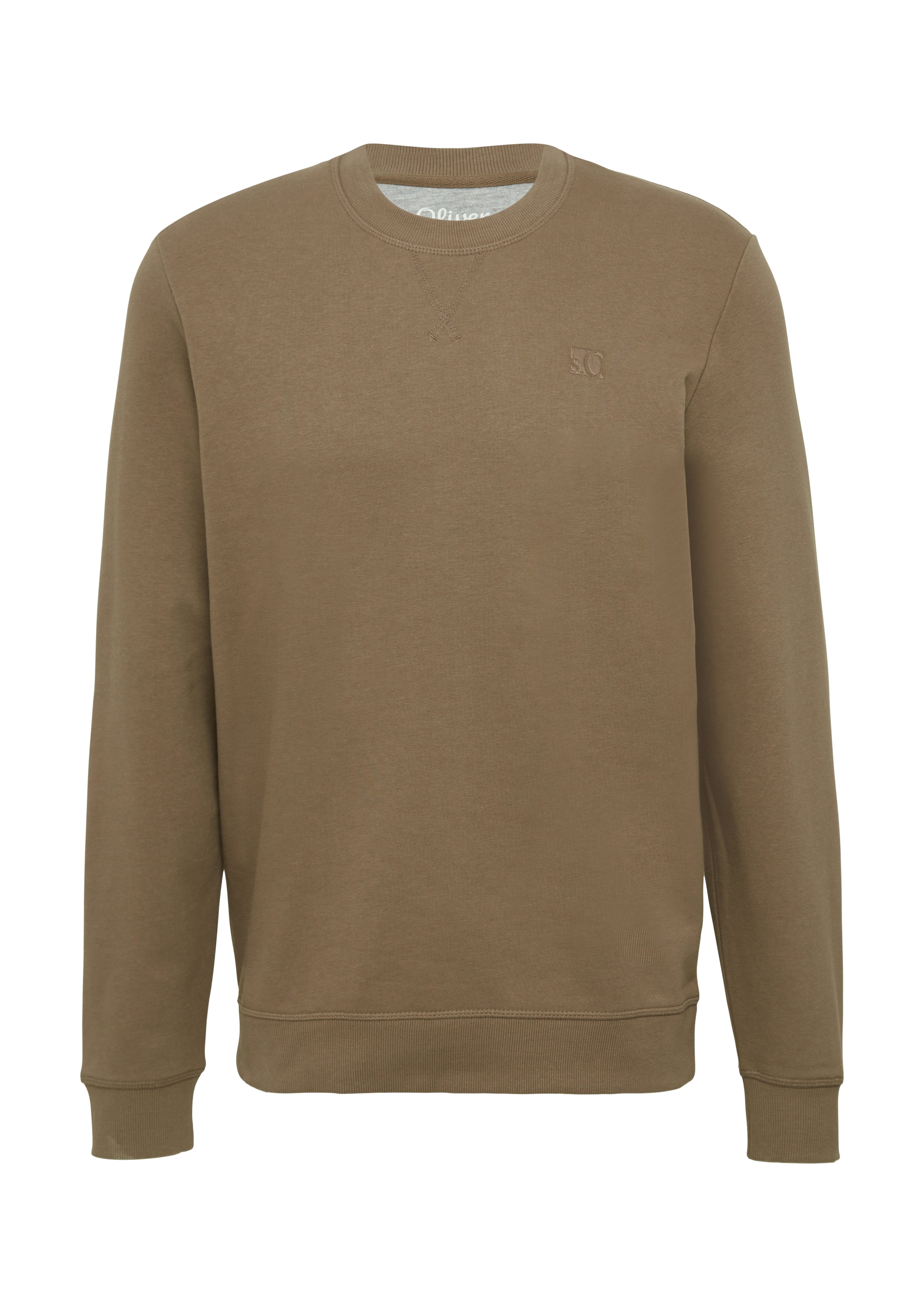 s.Oliver Sweatshirt, mit Logo Stickerei