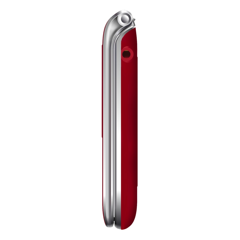 Beafon Klapphandy »SL605«, Rot/Silber