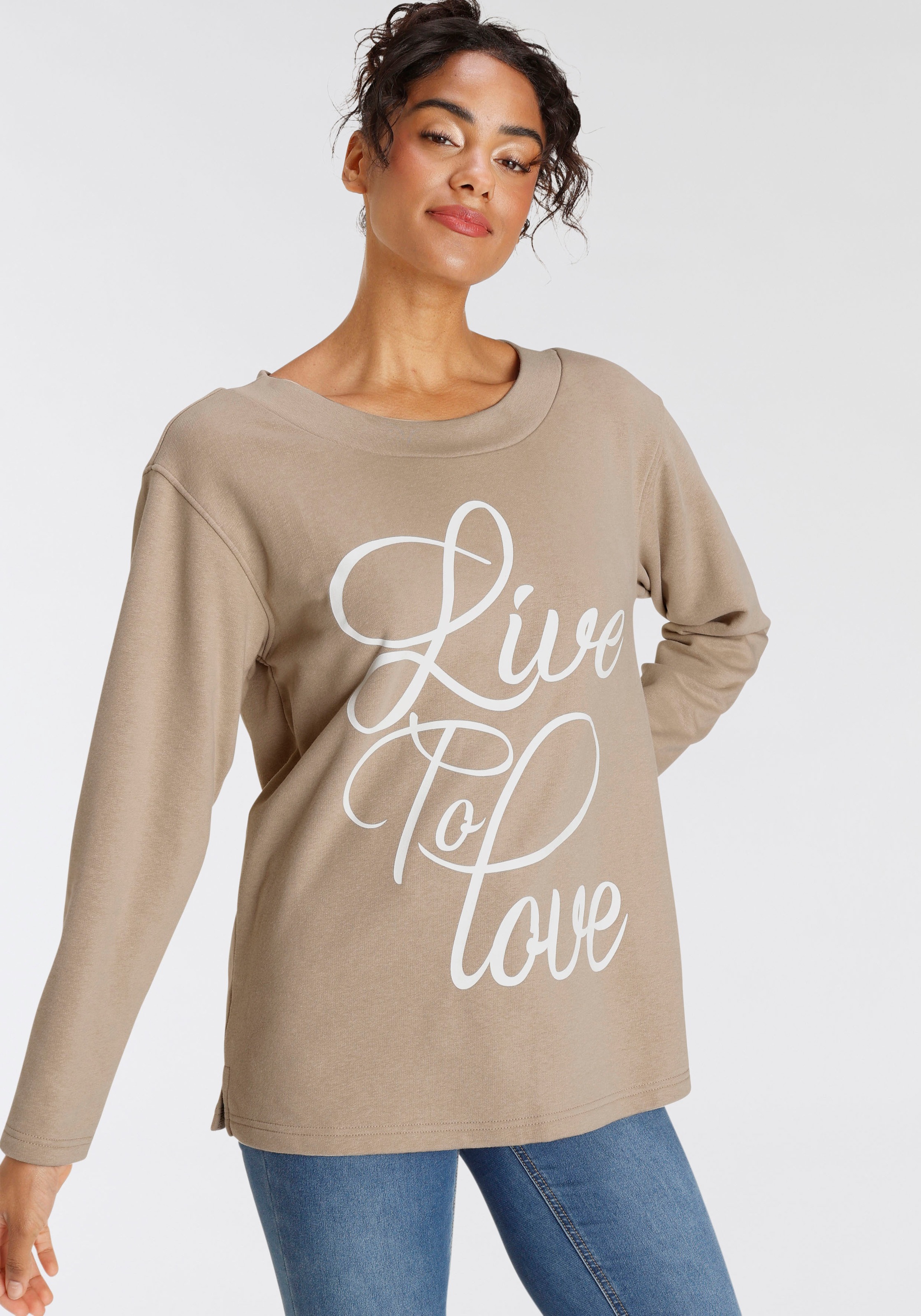 Boysen's Sweatshirt, grosser Druck NEUE KOLLEKTION kaufen