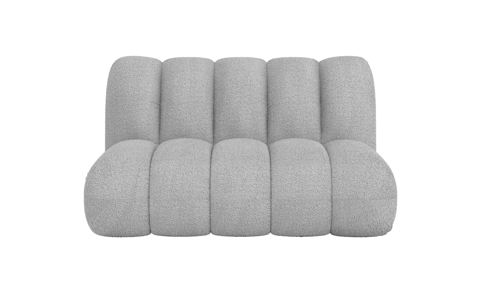 LeGer Home by Lena Gercke 2-Sitzer »Priya Designersofa, moderne Steppung, auch in Bouclé«, gemütlich und modern, B/T/H: 155/108/84 cm