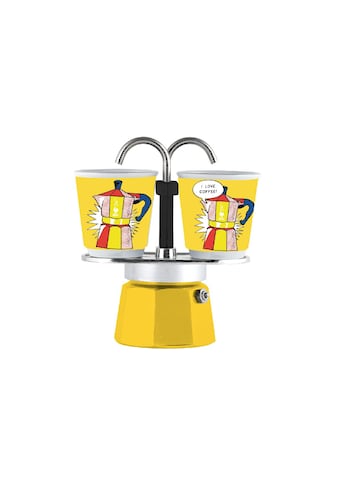 Espressokocher »Mini Express Lichtenstein 2 Tassen, Gelb«