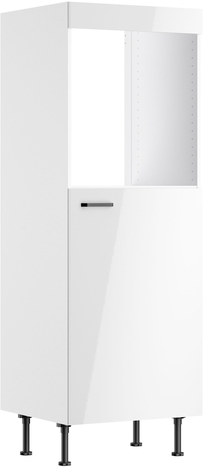 KOCHSTATION Backofen/Kühlumbauschrank "KS-Paula" 60 cm breit, 176 cm hoch, mit 1 festen Blende, 1 Tür