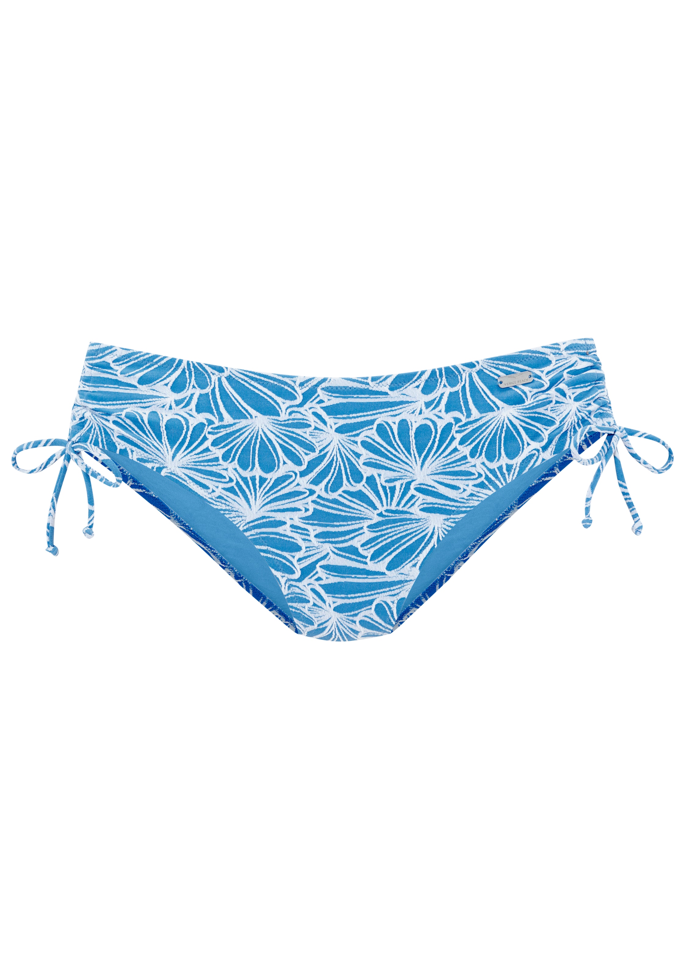 Venice Beach Bikini-Hose »Peony«, in höherer Schnittform und modischer Strukturware