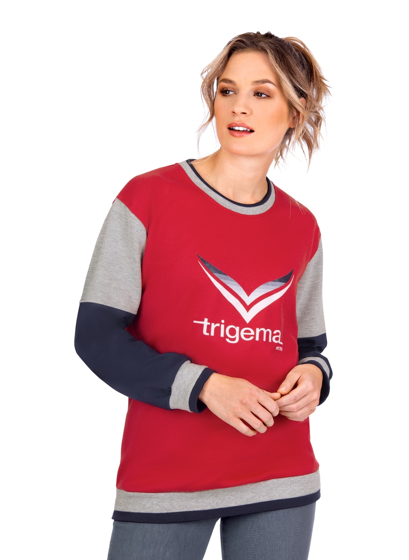 Schweiz Trigema Jelmoli-Versand Sweatshirt online bestellen bei