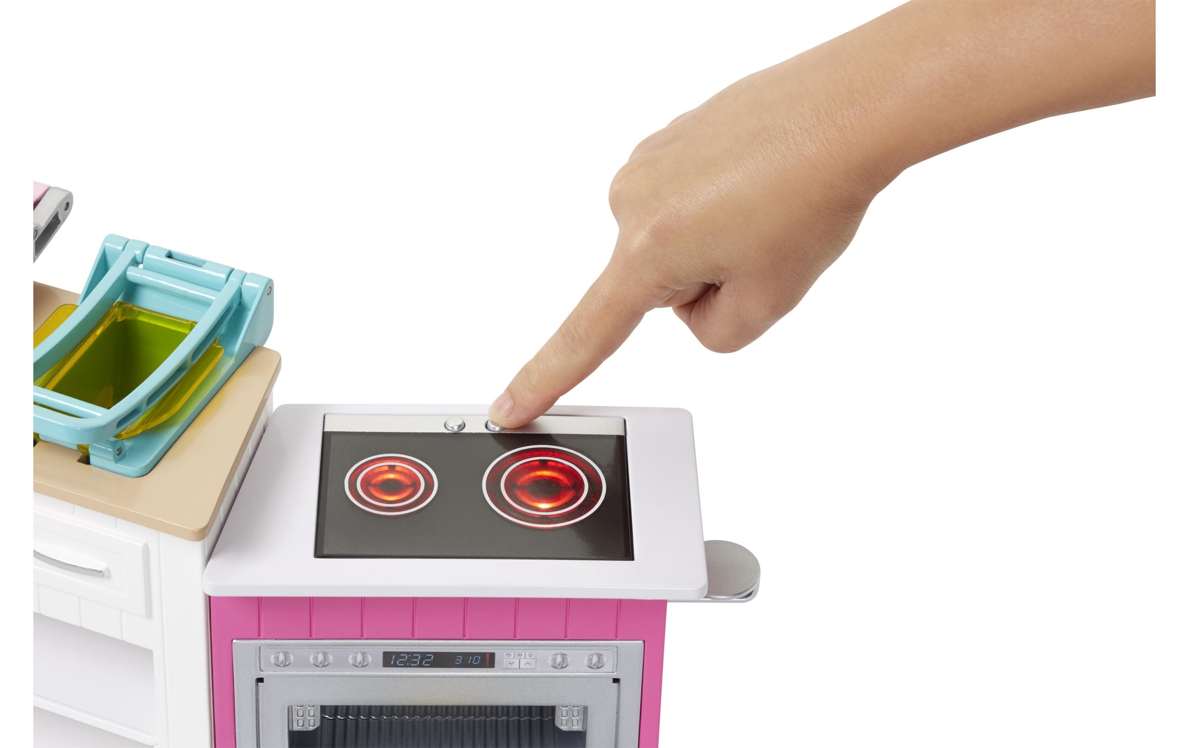 Barbie Spielfigur »Cooking & Baking Deluxe Küche mit Puppe«, (Set)