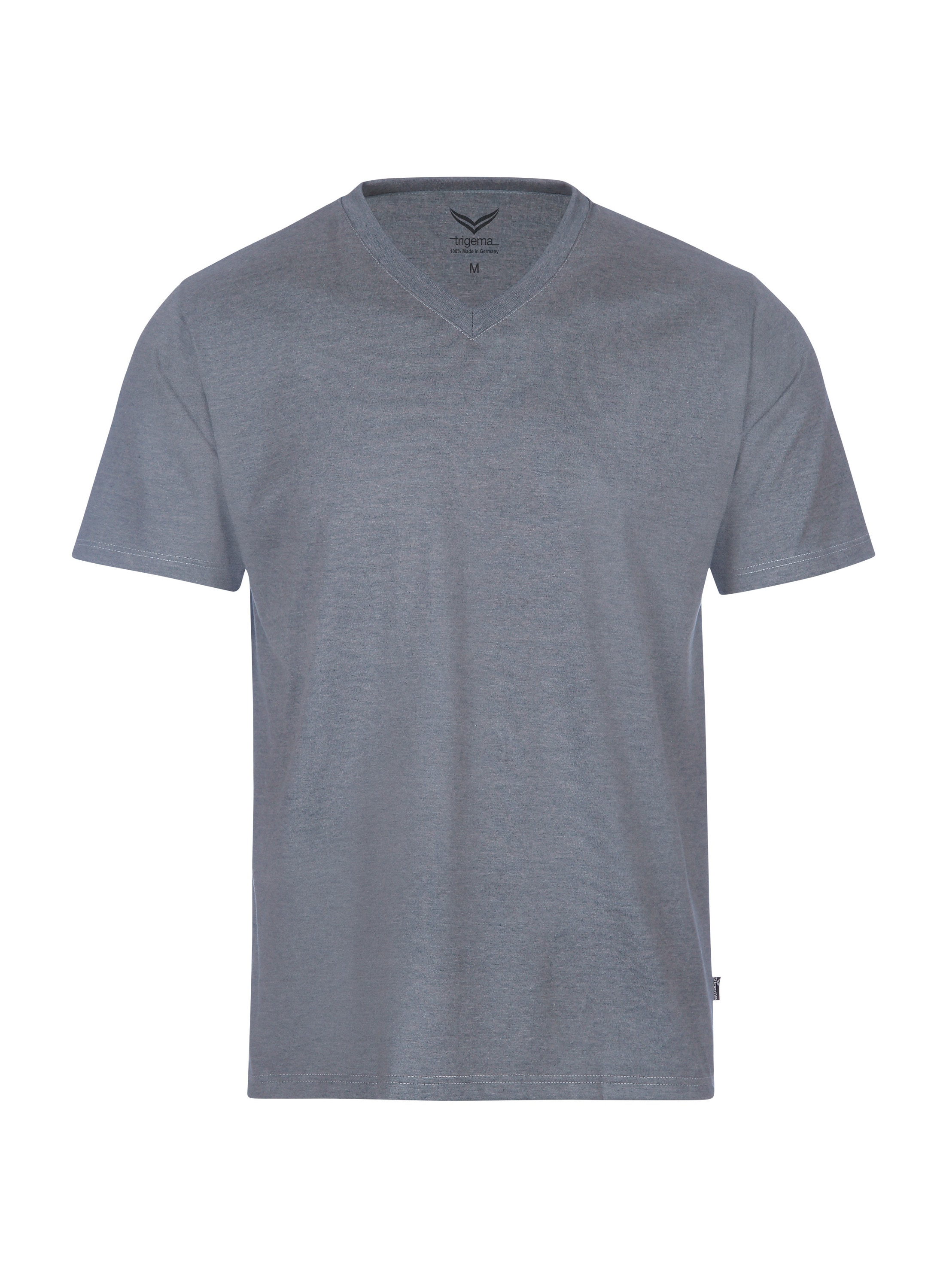 Trigema T-Shirt "TRIGEMA V-Shirt DELUXE Baumwolle" 1 Stk.