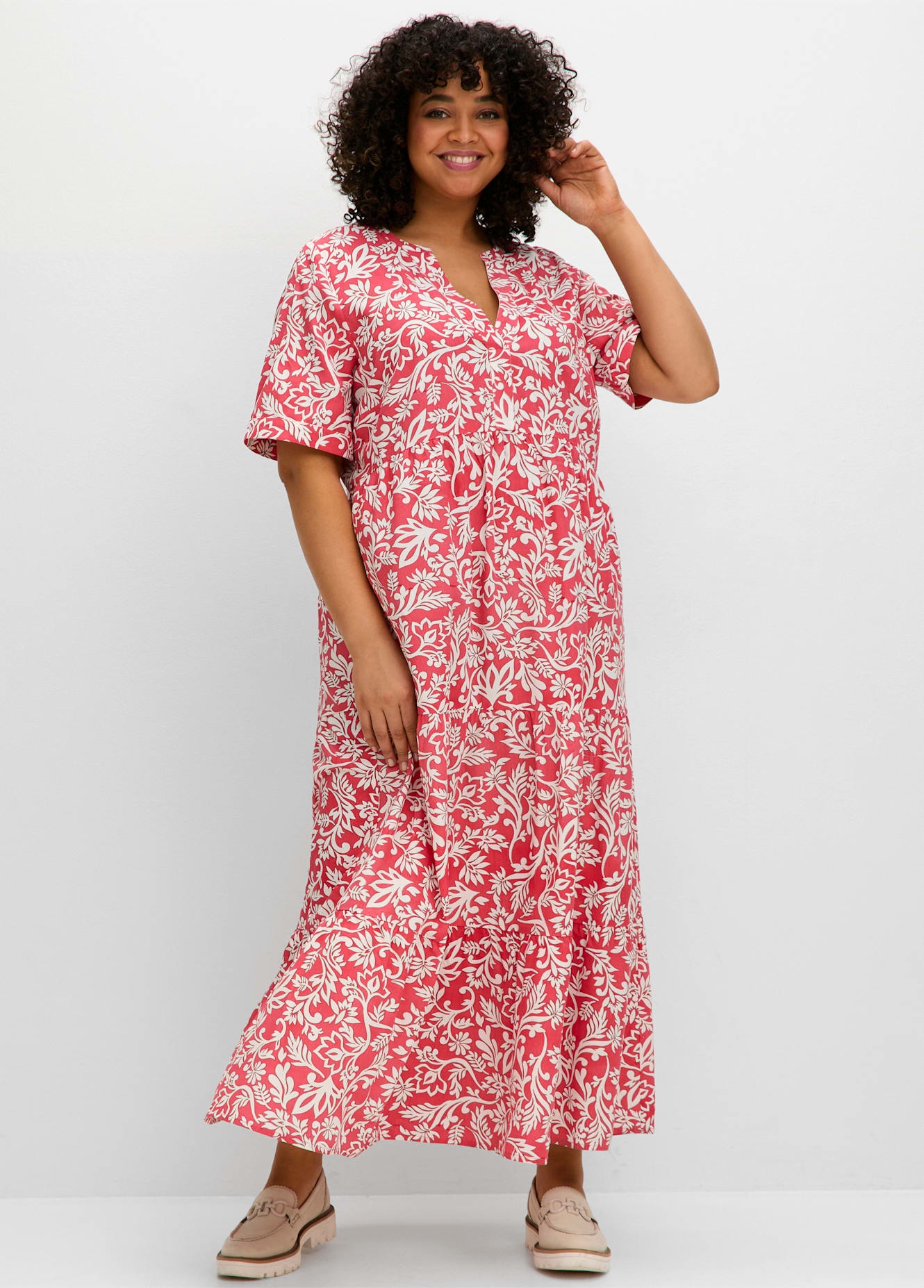 Sheego Maxikleid »Maxikleid«