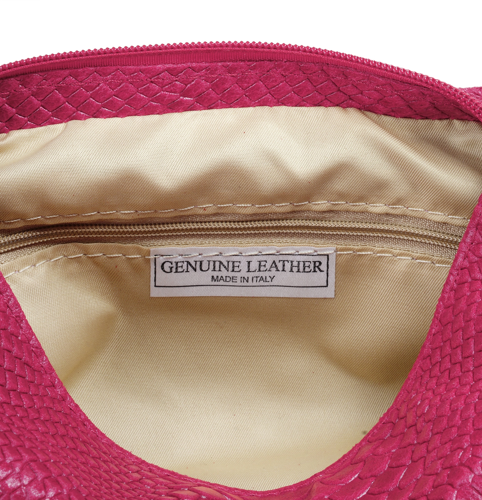 Cluty Umhängetasche, echt Leder, Made in Italy