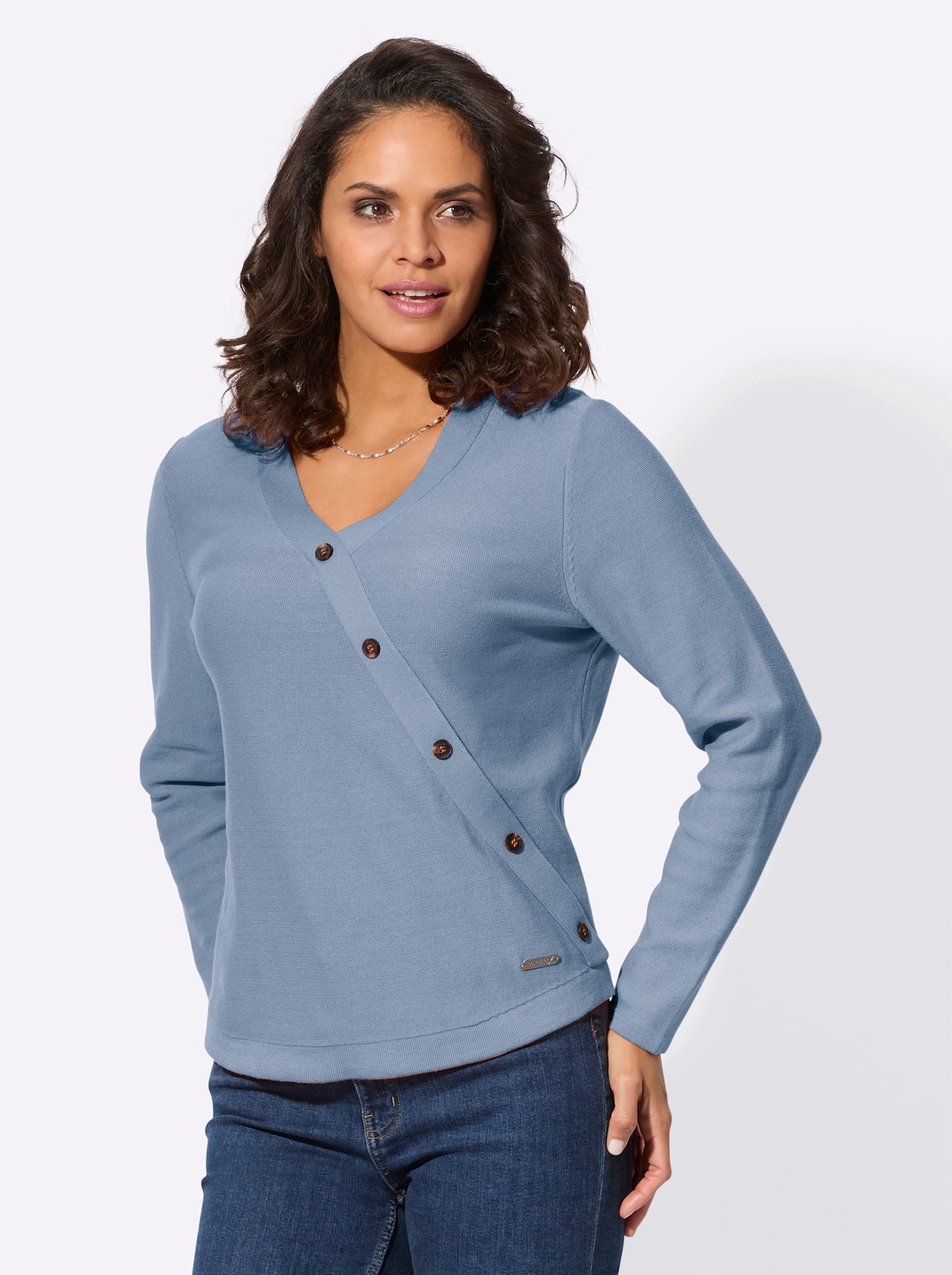 Casual Looks V-Ausschnitt-Pullover »V-Pullover«
