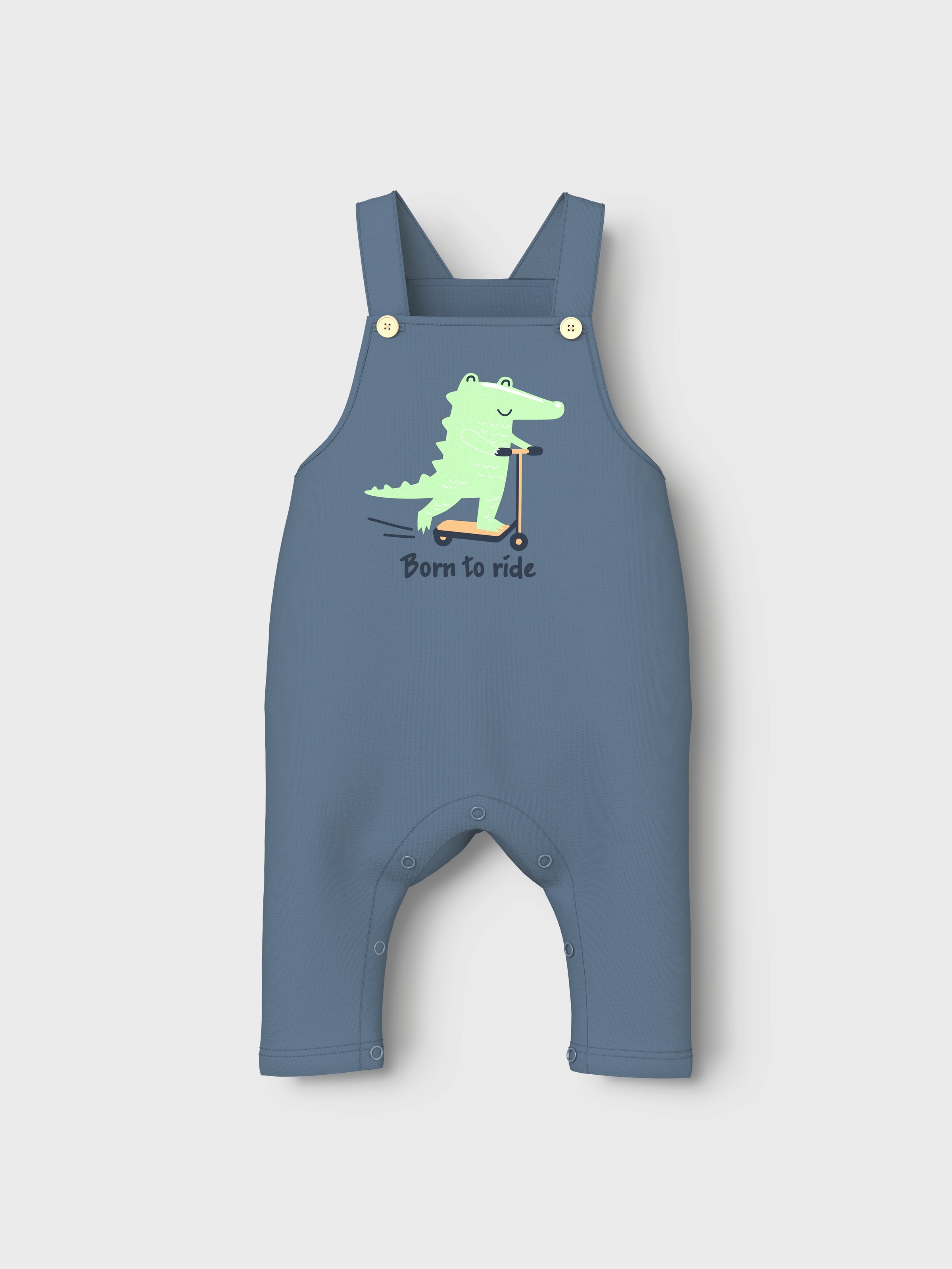 Name It Overall »NBMVONNE SWEAT OVERALL BOX BRU SET«, (Set, 2 tlg.)