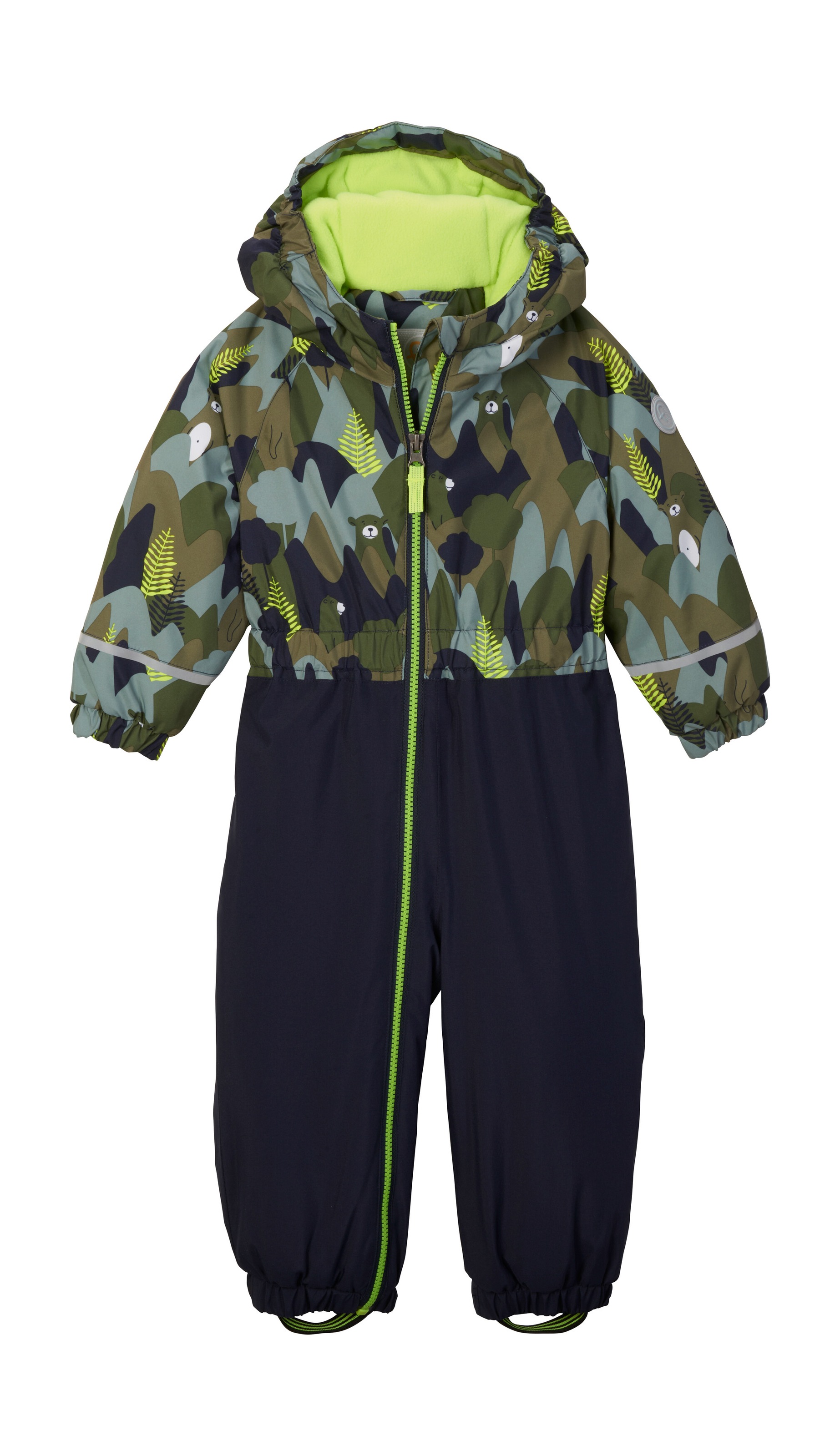 first instinct by killtec Overall »FIW 40 MNS ONPC« Wasserdichter Skioverall mit Fleece, Kinnschutz und Reflexelementen