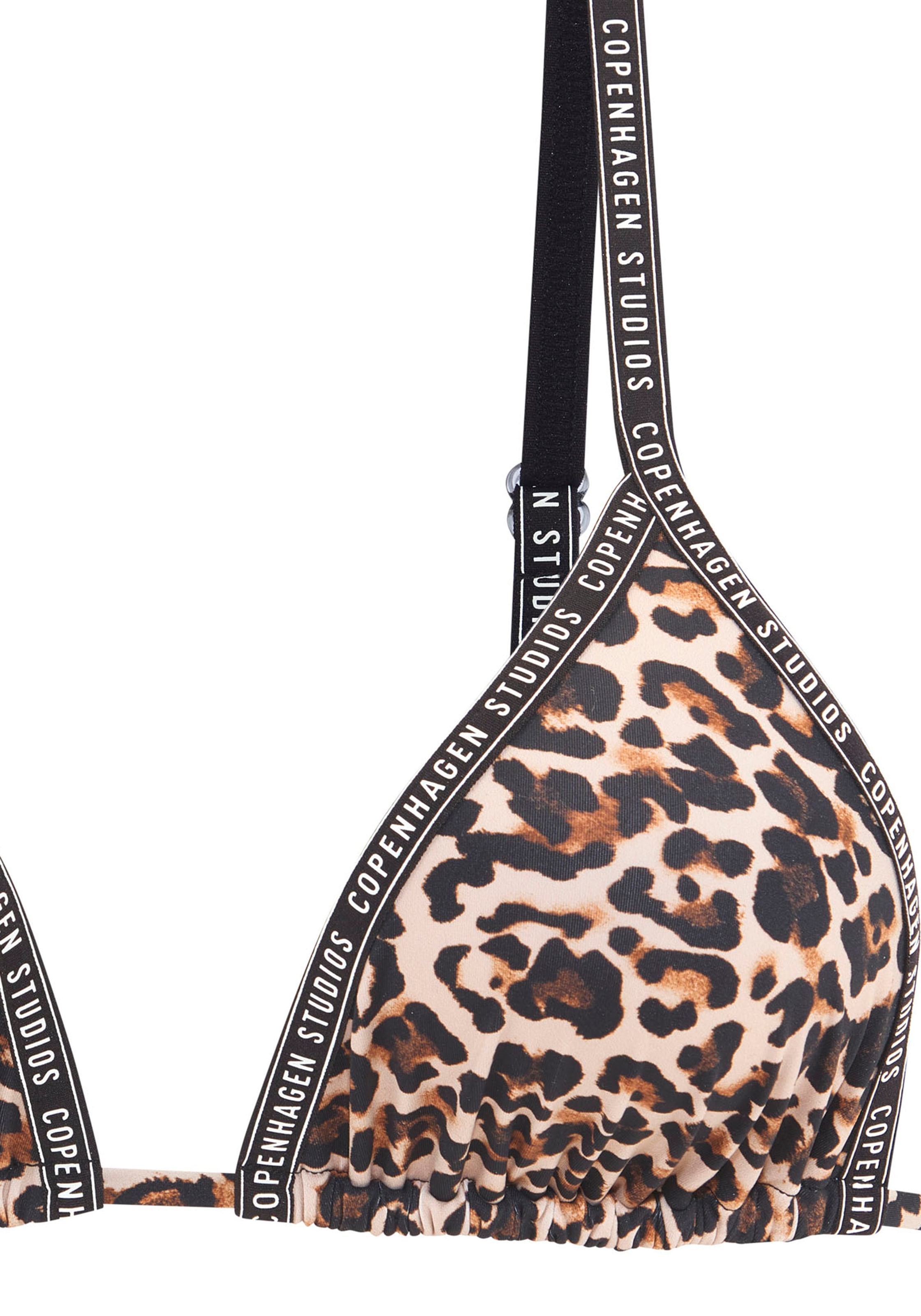 Copenhagen Studios Triangel-Bikini-Top »Leody«, Mit trendigem Animalprint