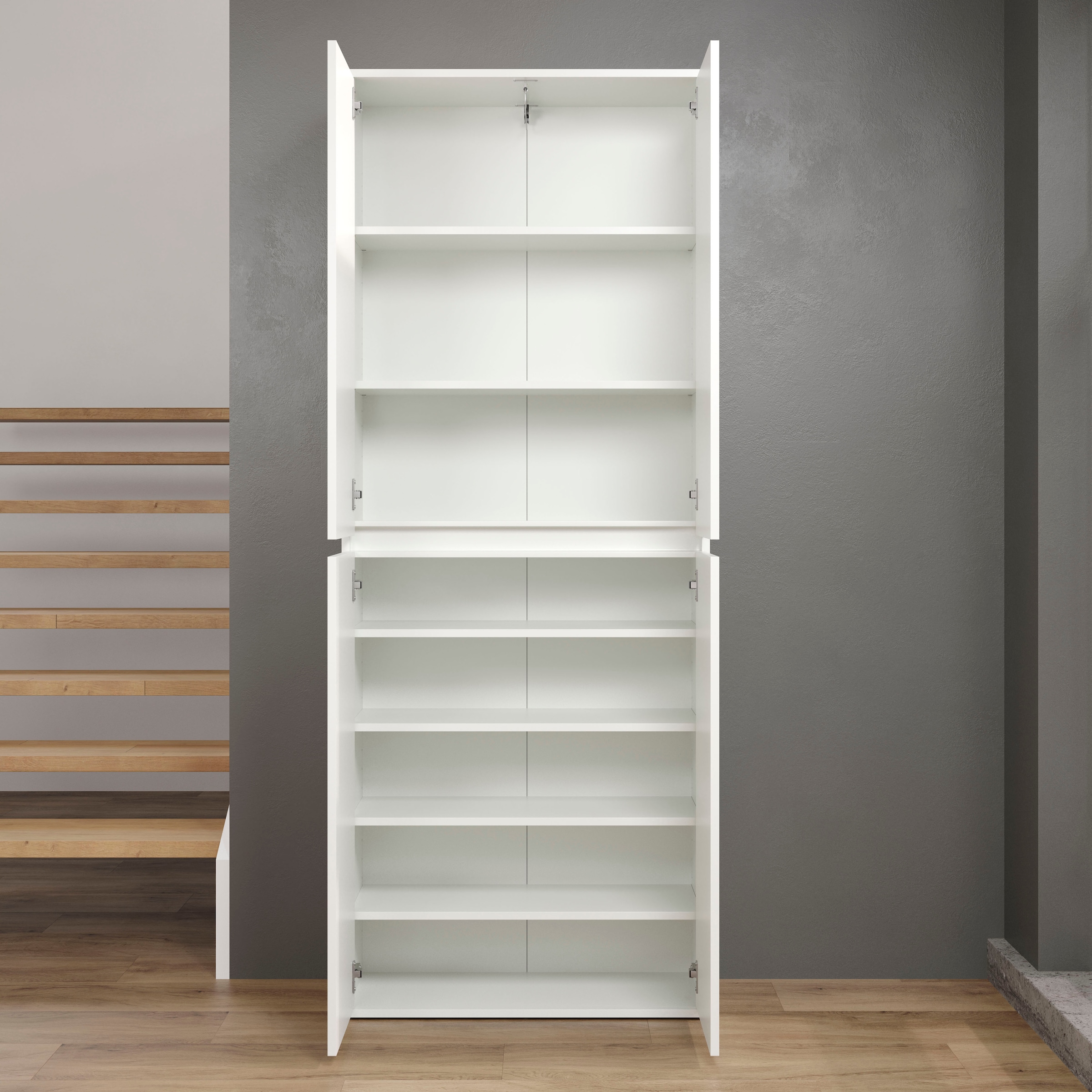 INOSIGN Mehrzweckschrank »Novara«, oder Garderobenschrank - (T/H): 34/191 cm, Breite 37 cm oder 74 cm