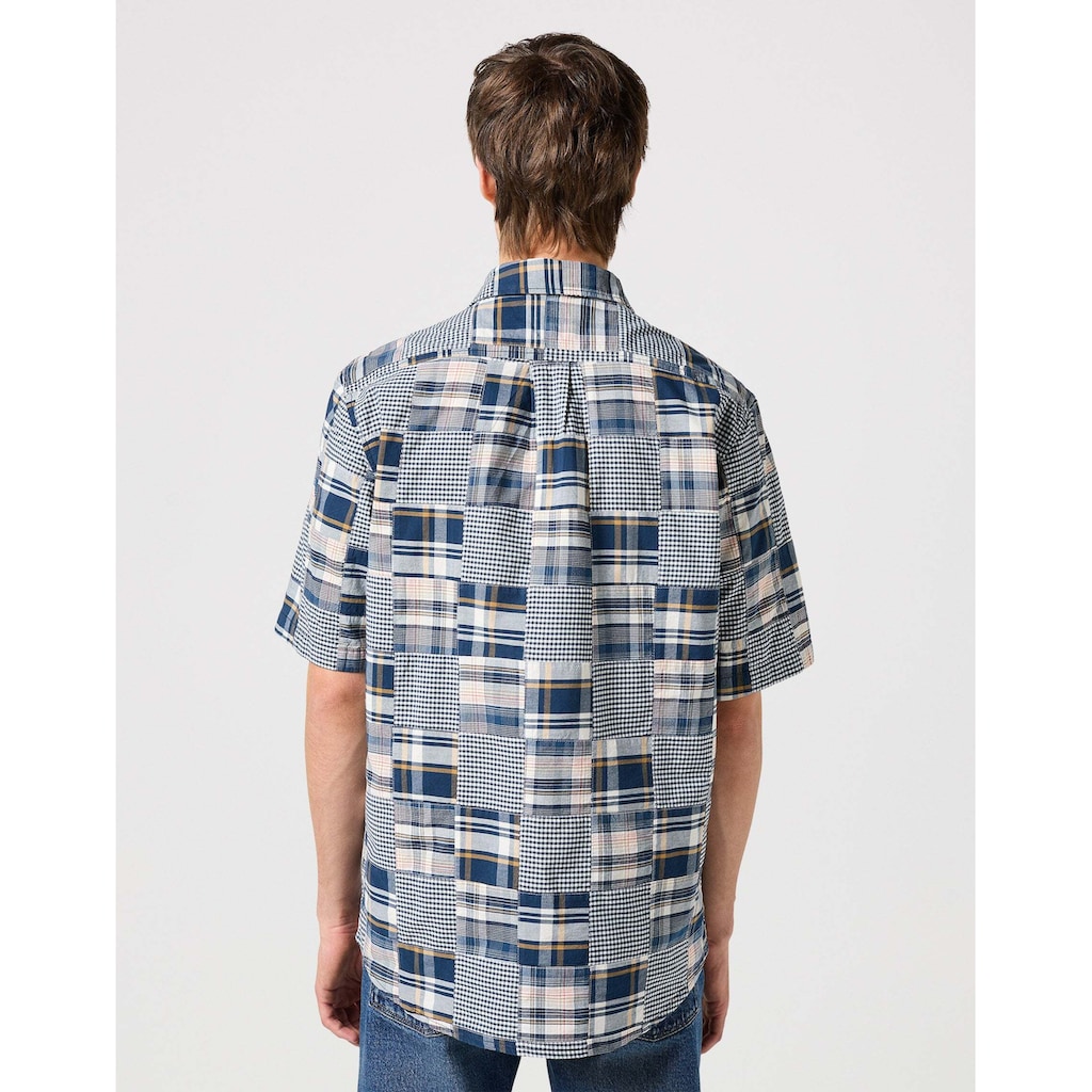 colours & sons Langarmhemd »Wrangler Hemden One Pocket Shirt«