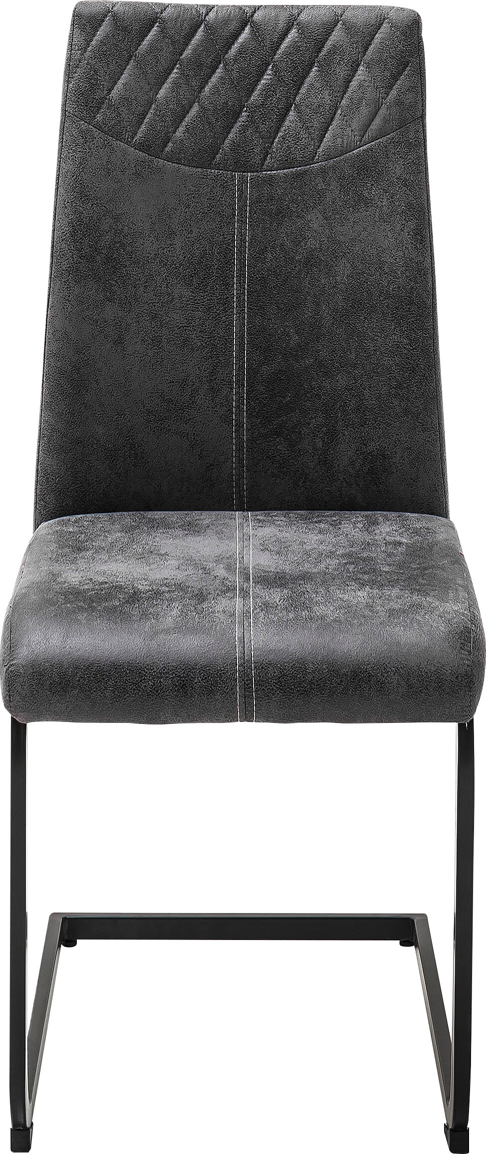 MCA furniture Esszimmerstuhl »Aosta«, (Set), 4 St., Stoffbezug, Stoffbezug Vintagelook, Stuhl belastbar bis 120 Kg