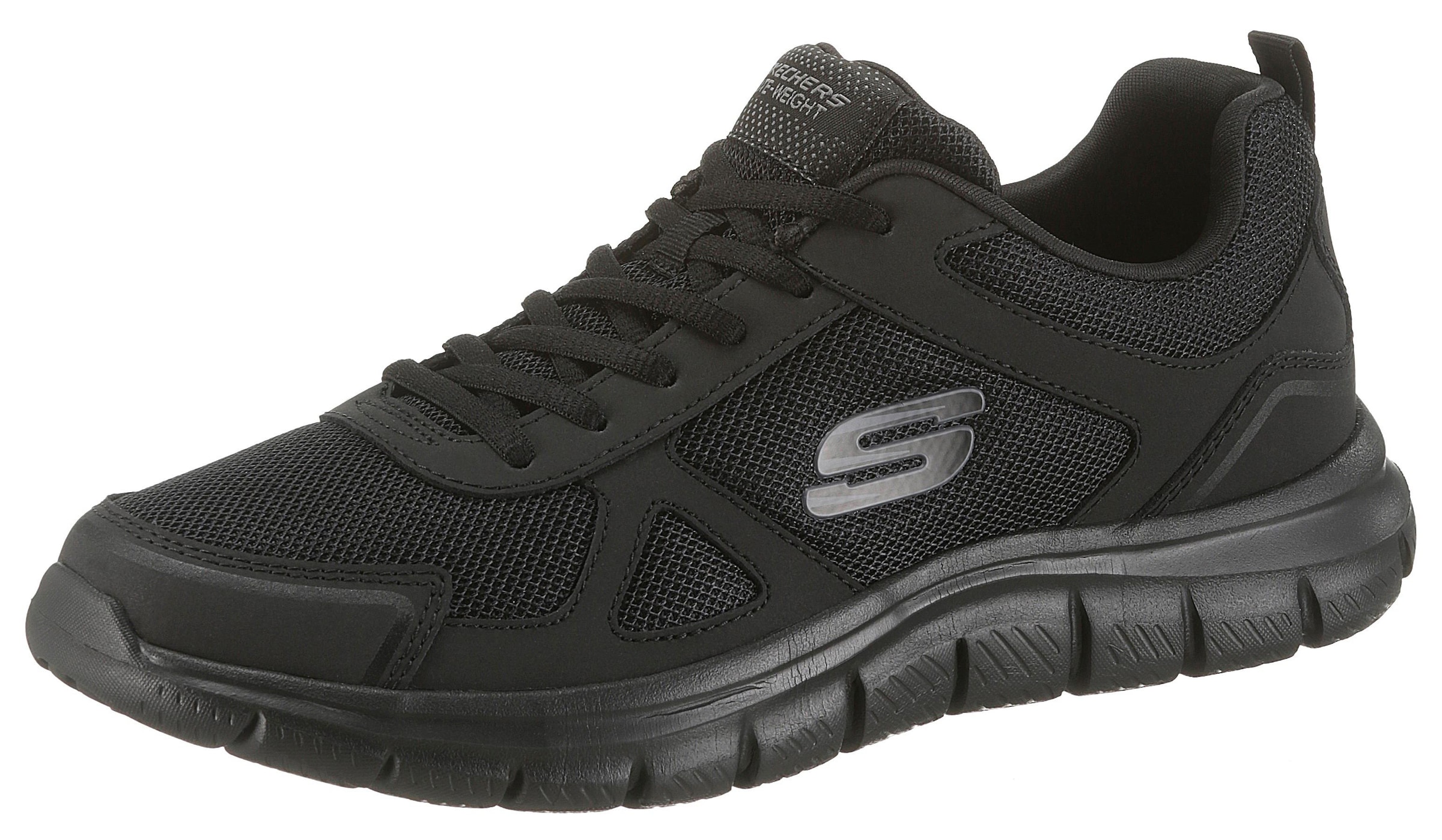 Skechers Sneaker »Track-Scloric«, Freizeitschuh, Halbschuh, Schnürschuh mit Skechers Memory Foam