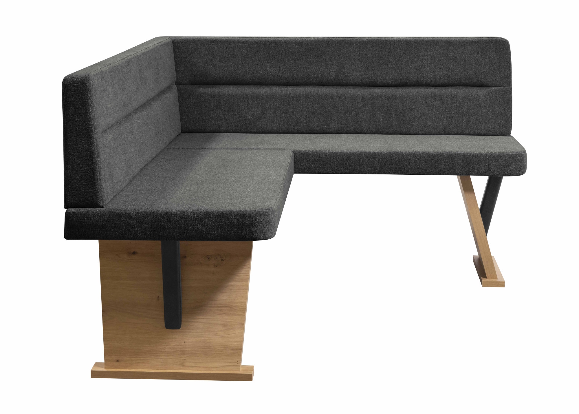 Home affaire Eckbankgruppe »Laros Sitzgruppe, Eckbank, Stühle, Tisch«, (Set, 4tlg Set), perfekt für Küche, Esszimmer, Wohnzimmer, Bestseller